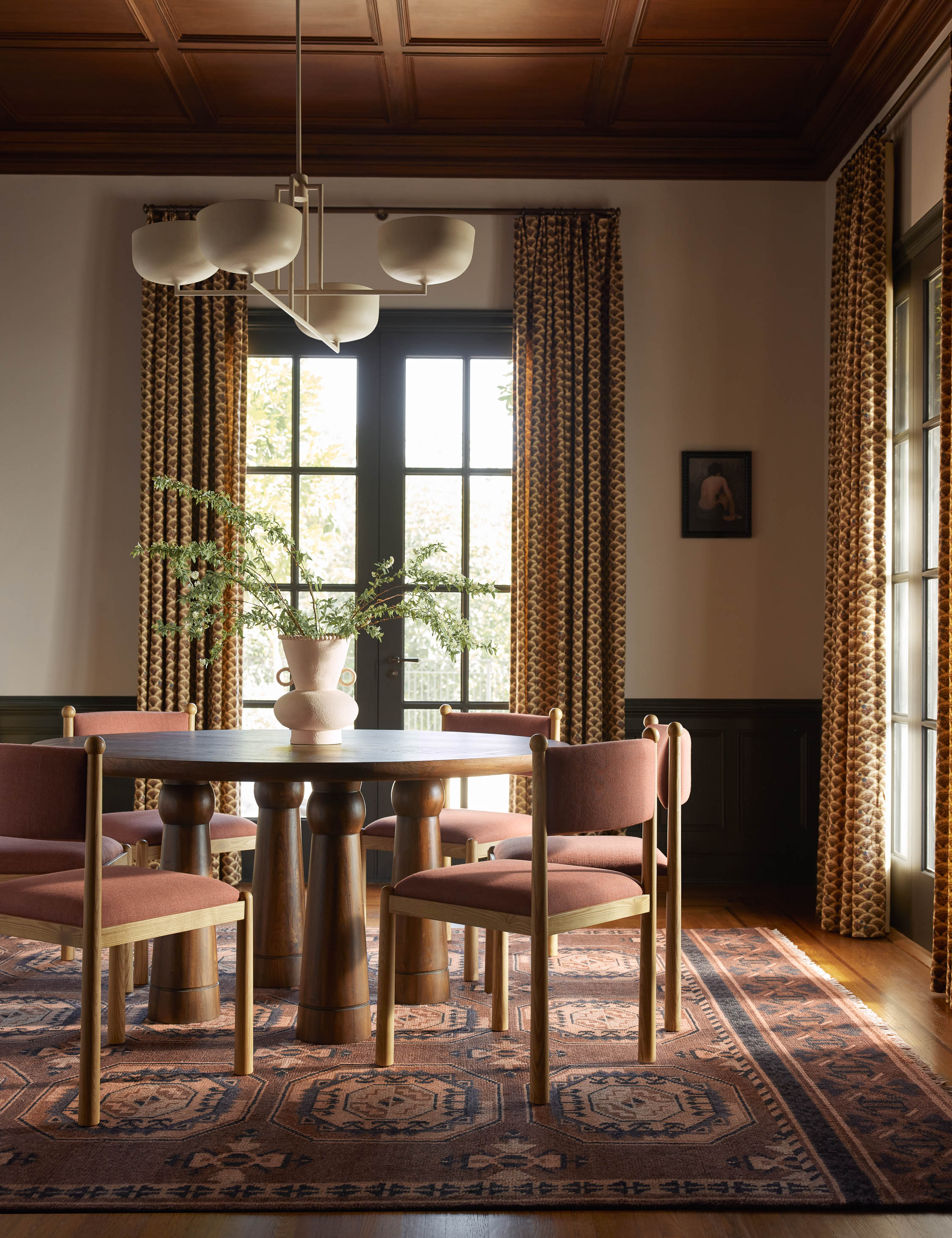 Lustre moderne Kelso en sable - Sable