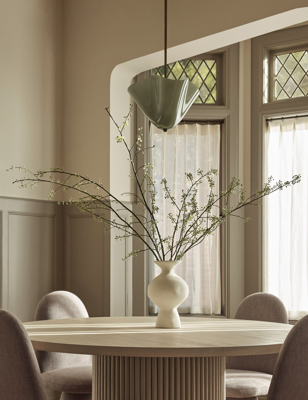 Suspension design Marlowe en vert - Vert