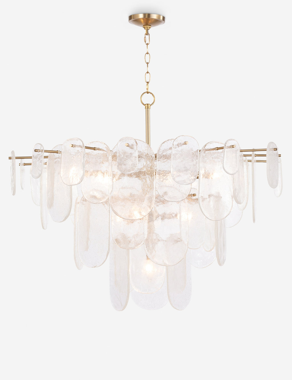 Lustre design Florek en laiton - Laiton