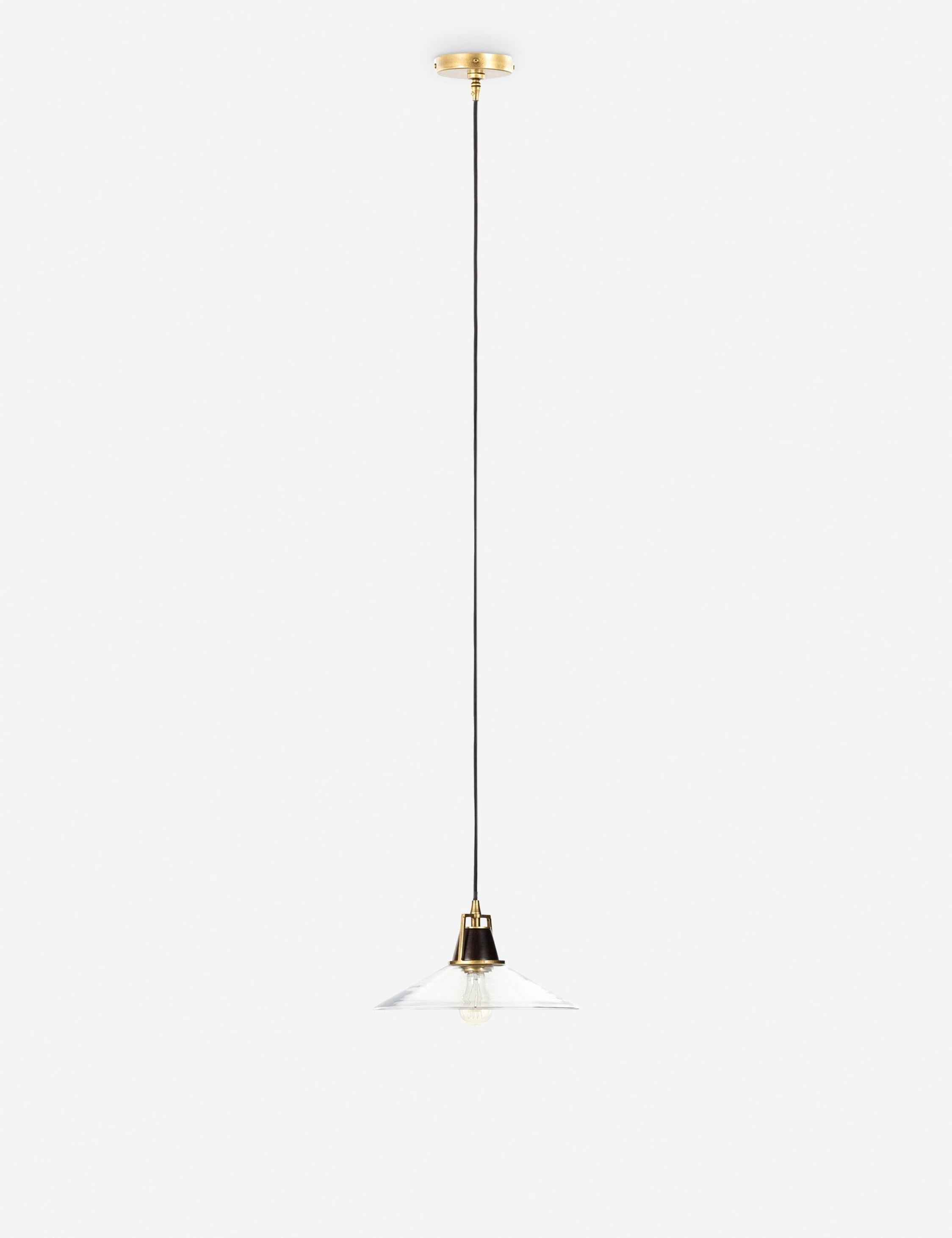Suspension contemporain Cullen en verre - Verre