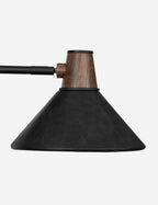 Lustre vintage Kauko en noir - Noir