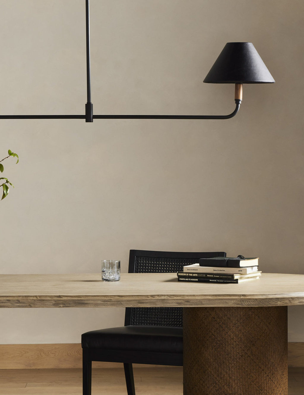 Suspension vintage Kauko en noir - Noir