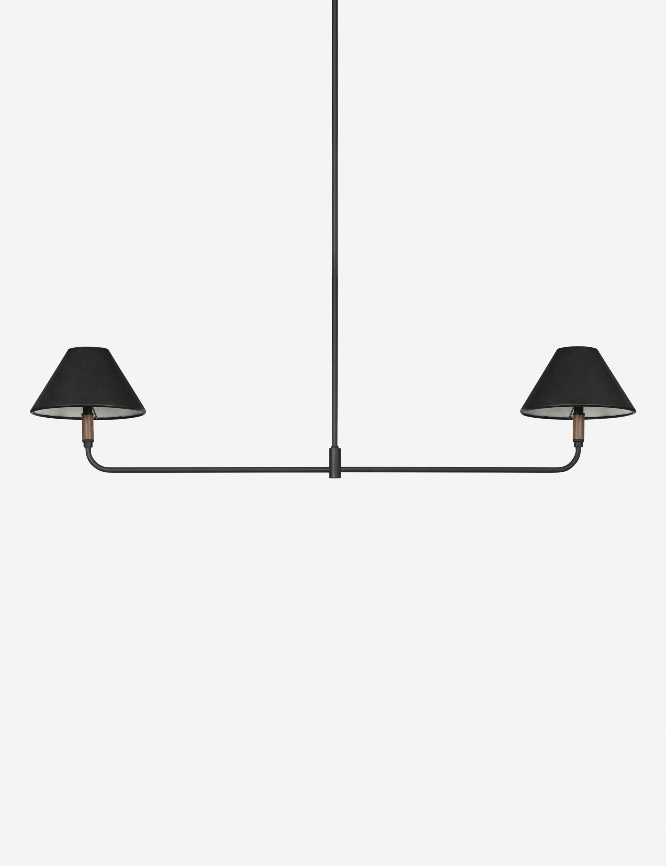 Suspension vintage Kauko en noir - Noir