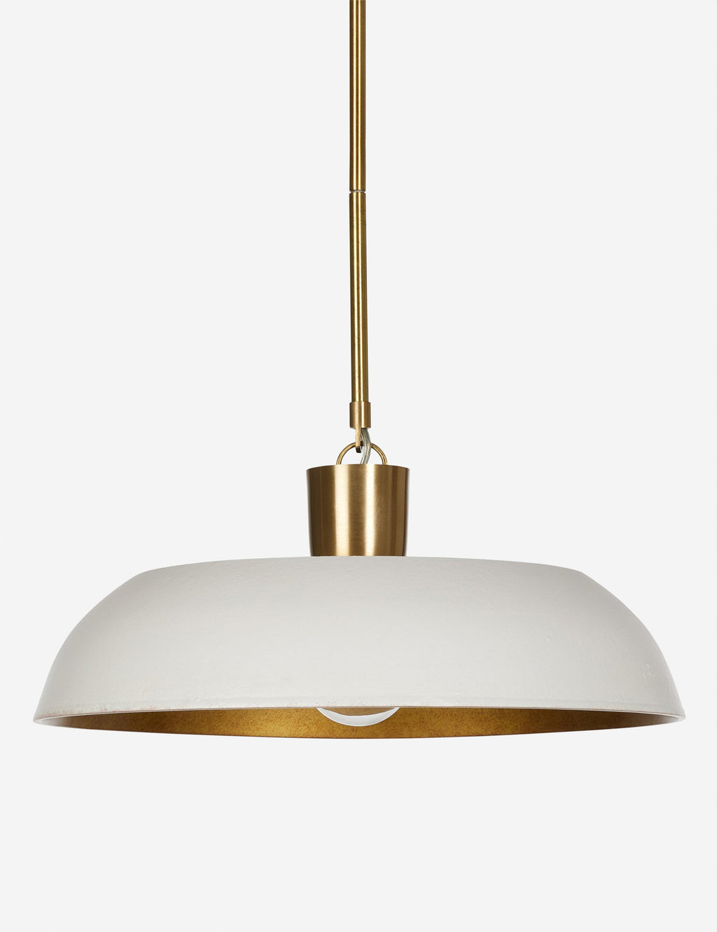Suspension contemporain Donovan en blanc - Blanc