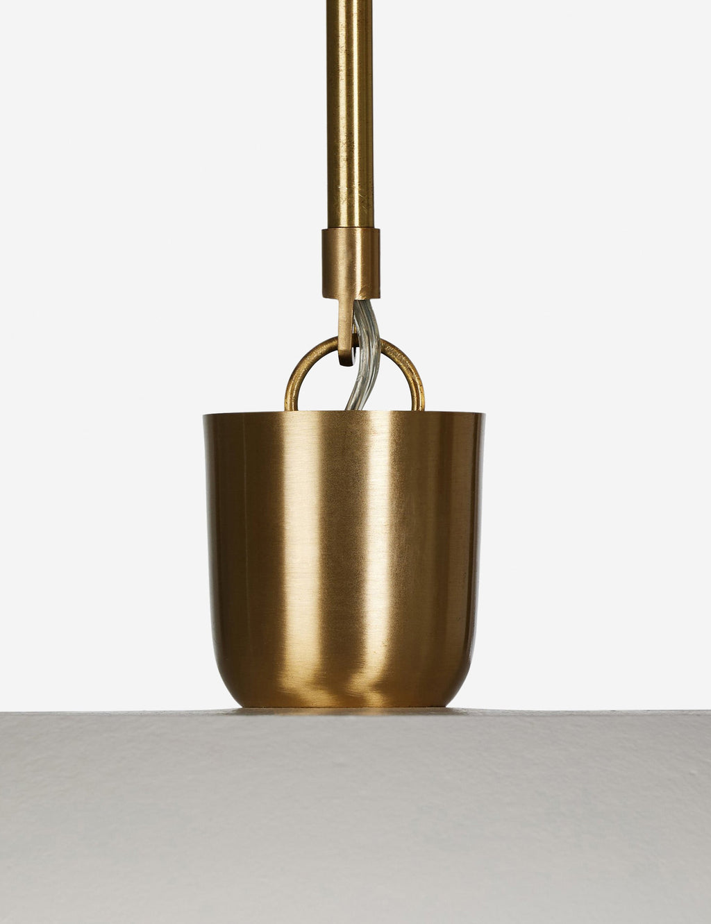 Suspension contemporain Donovan en blanc - Blanc