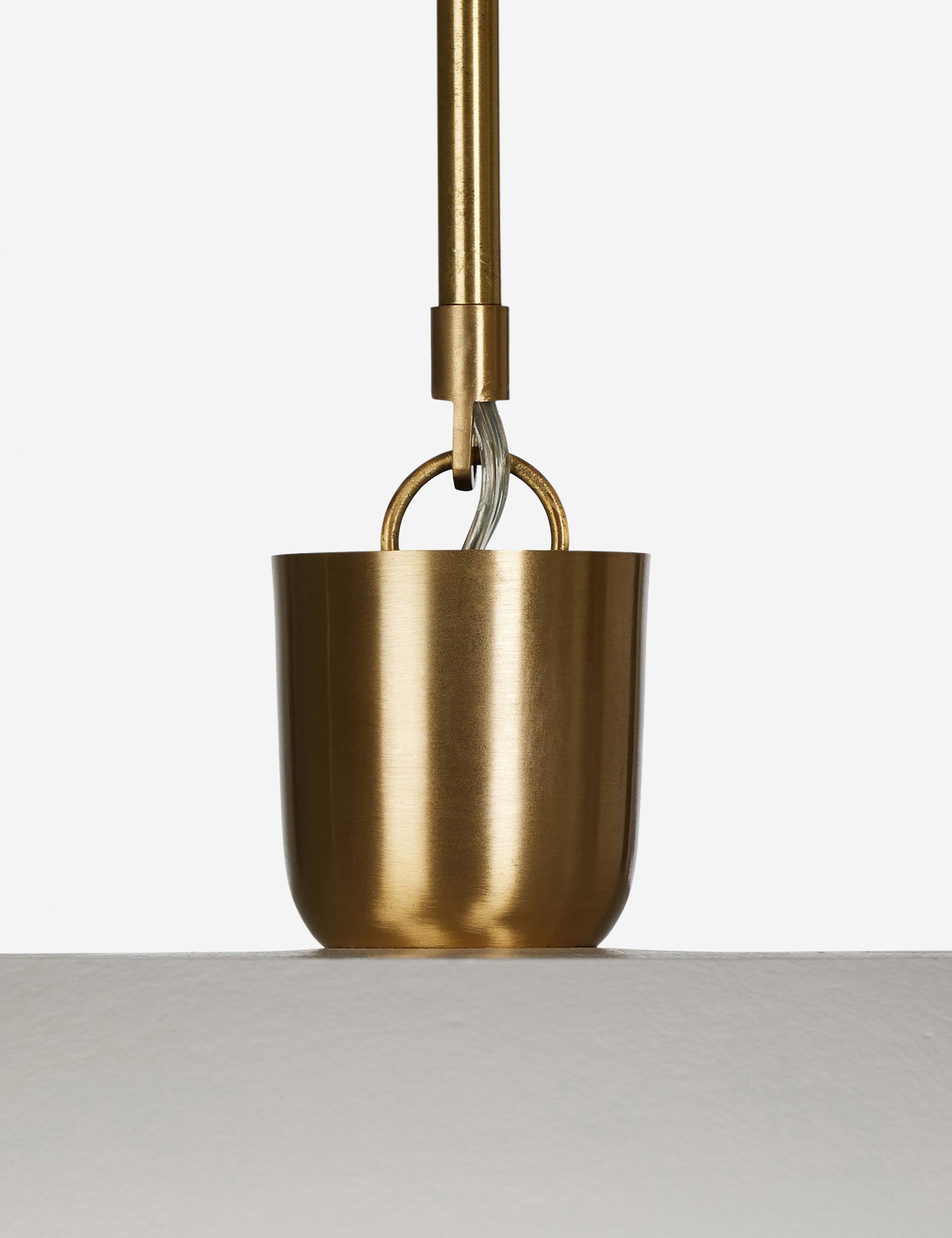 Suspension contemporain Donovan en blanc - Blanc