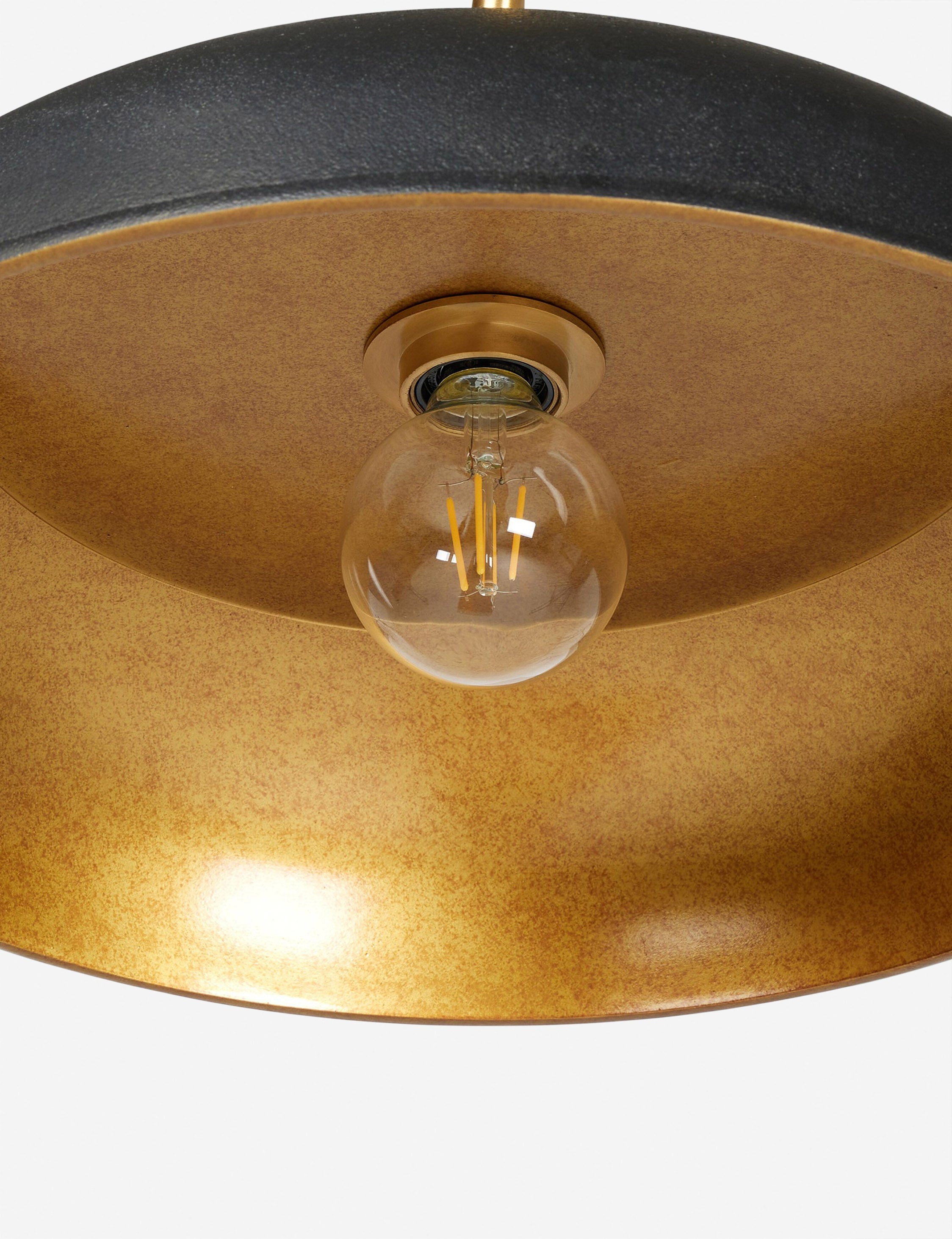Suspension contemporain Donovan en noir - Noir