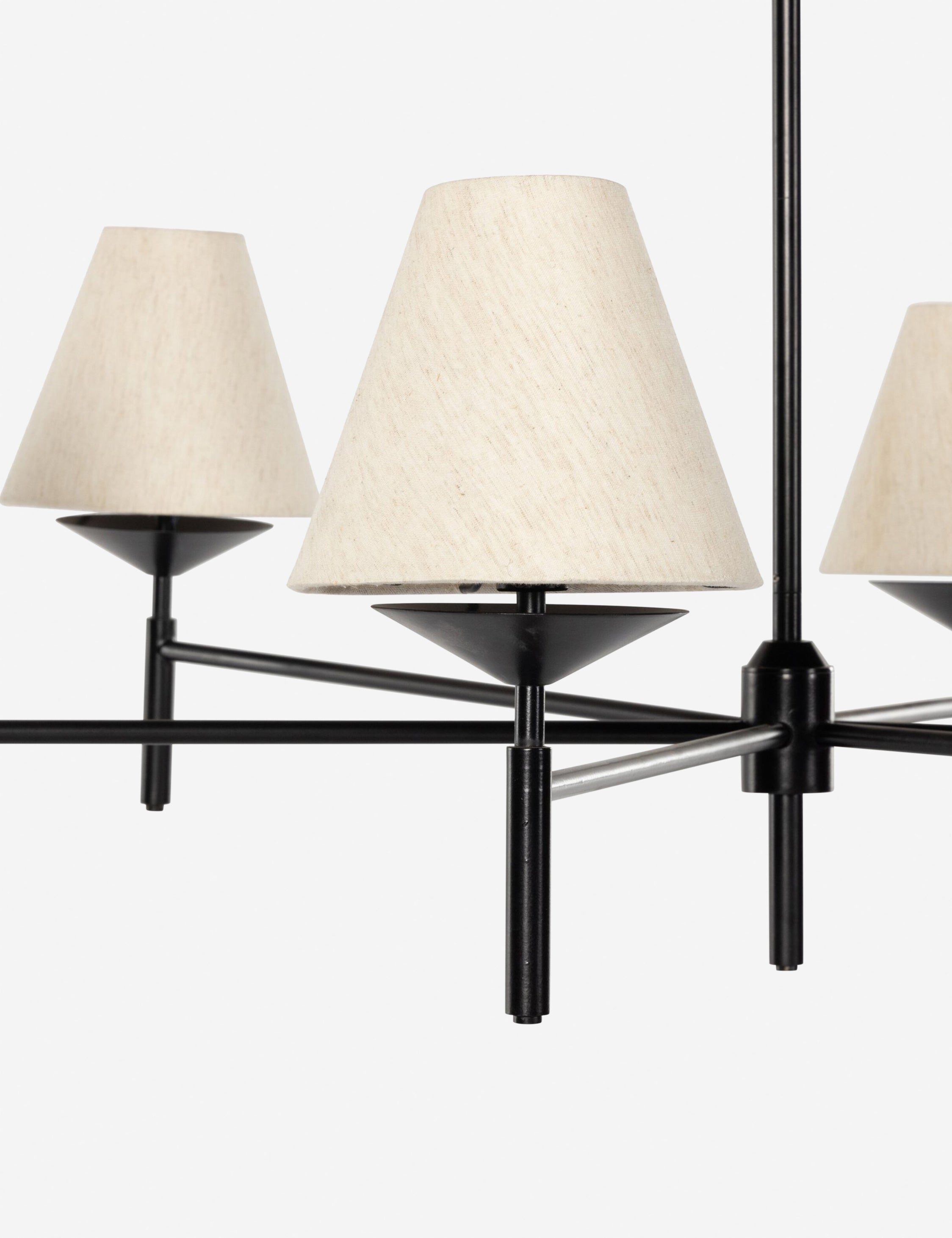 Lustre contemporain Atticus en fer