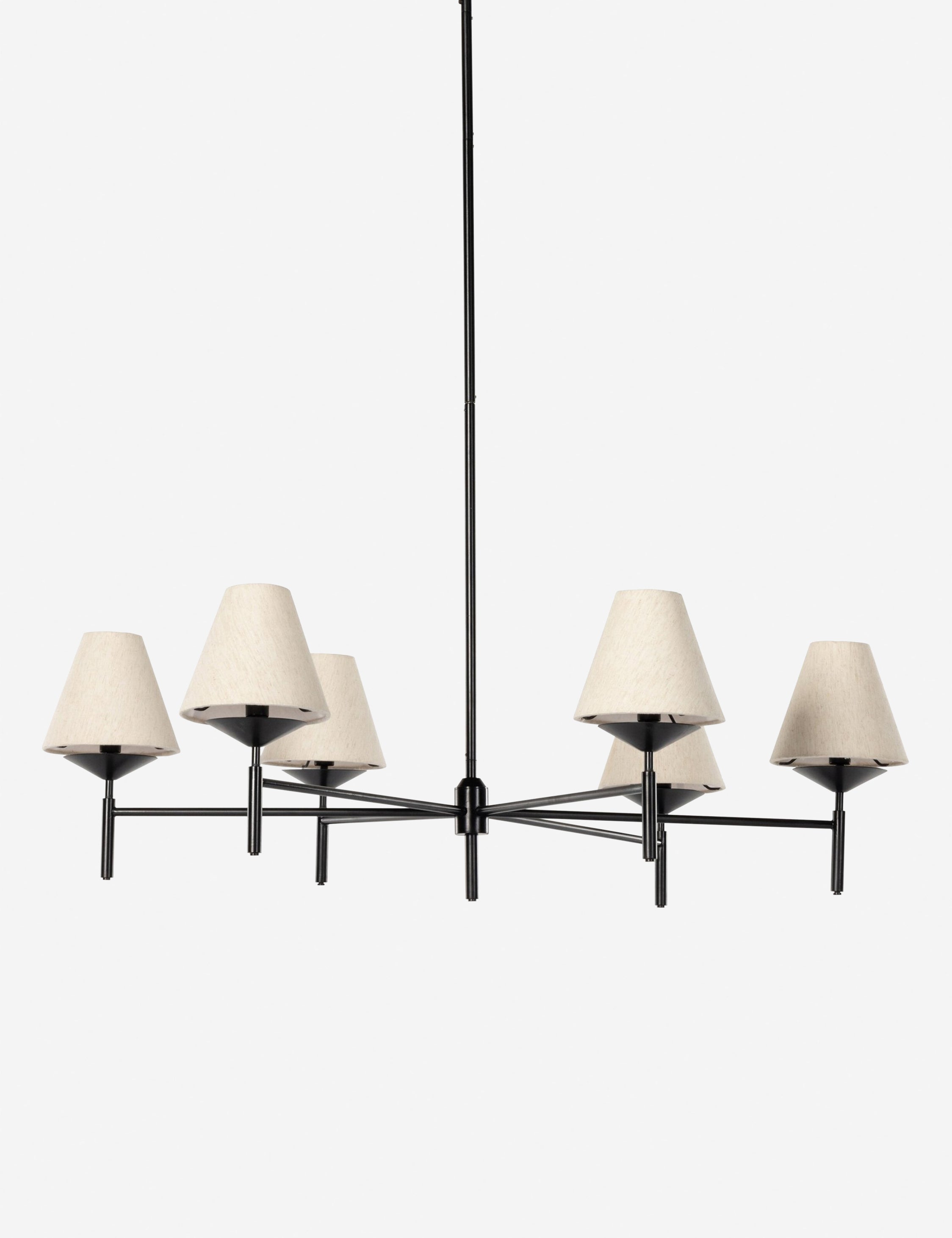 Lustre contemporain Atticus en fer