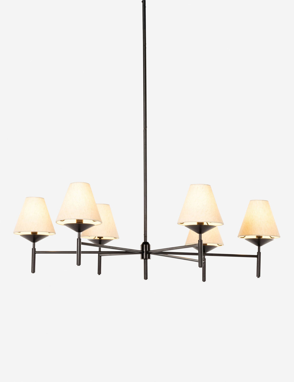 Lustre contemporain Atticus en fer