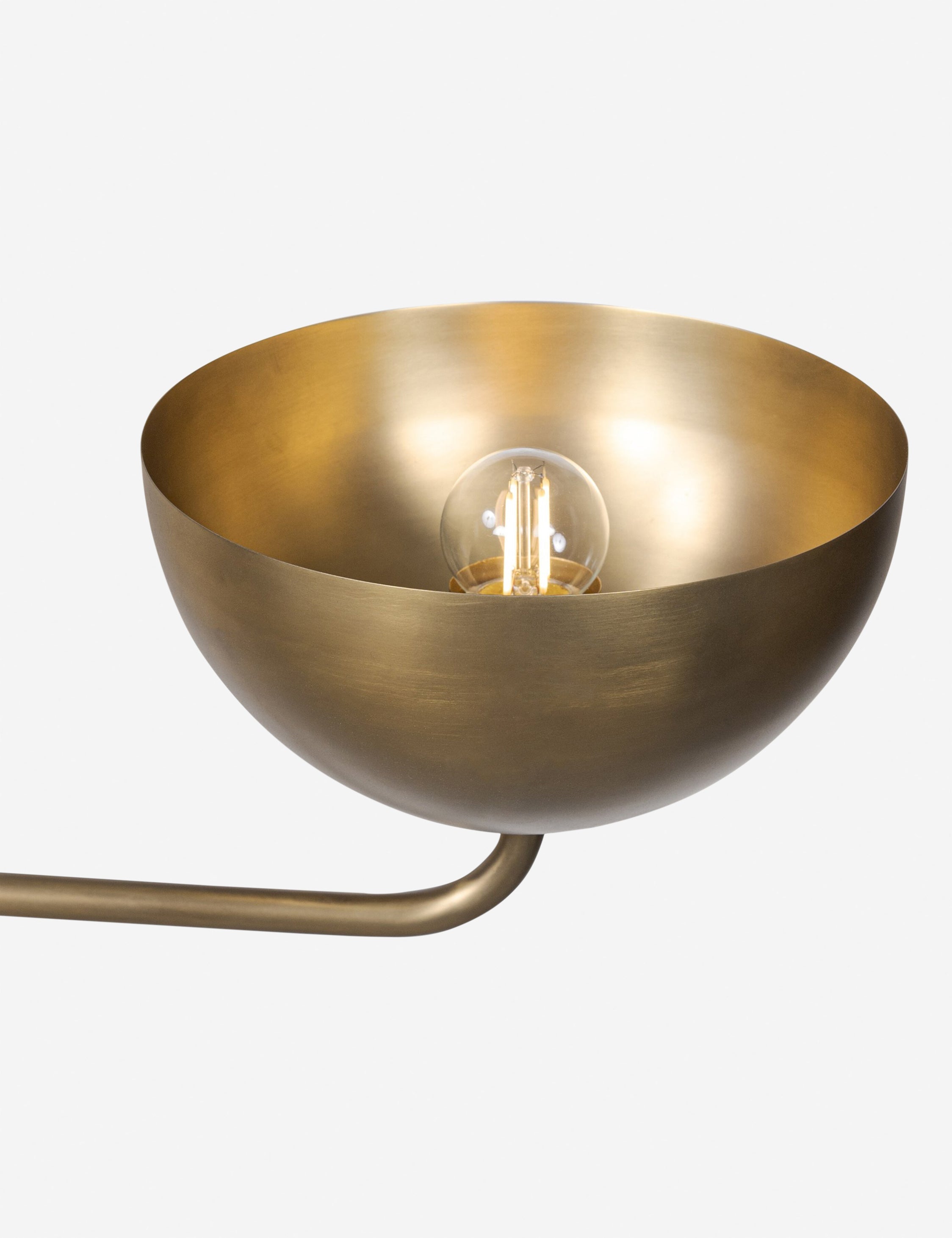 Lustre minimaliste Melker en laiton vieilli - Laiton vieilli