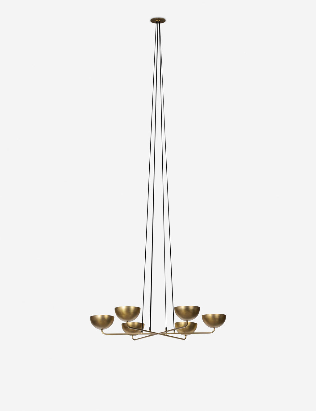 Lustre minimaliste Melker en laiton vieilli - Laiton vieilli