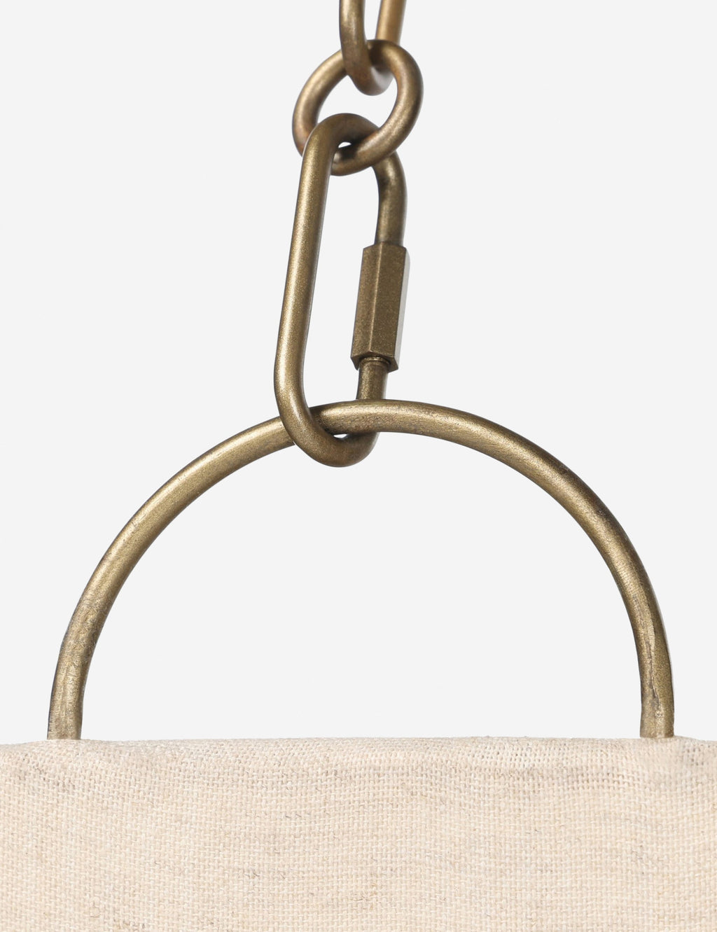 Suspension design Sixten en laiton ancien fer - Laiton ancien fer
