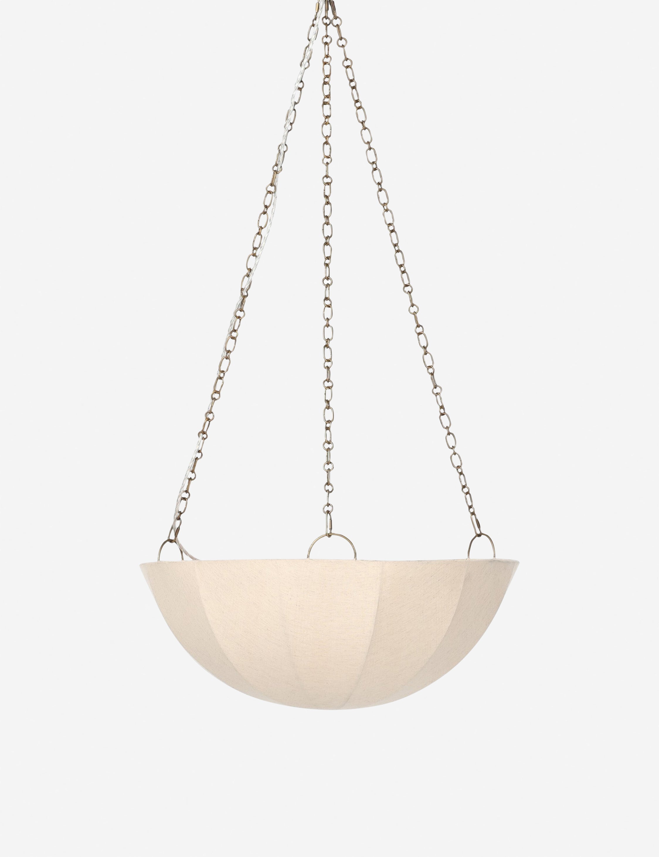 Suspension design Sixten en laiton ancien fer - Laiton ancien fer