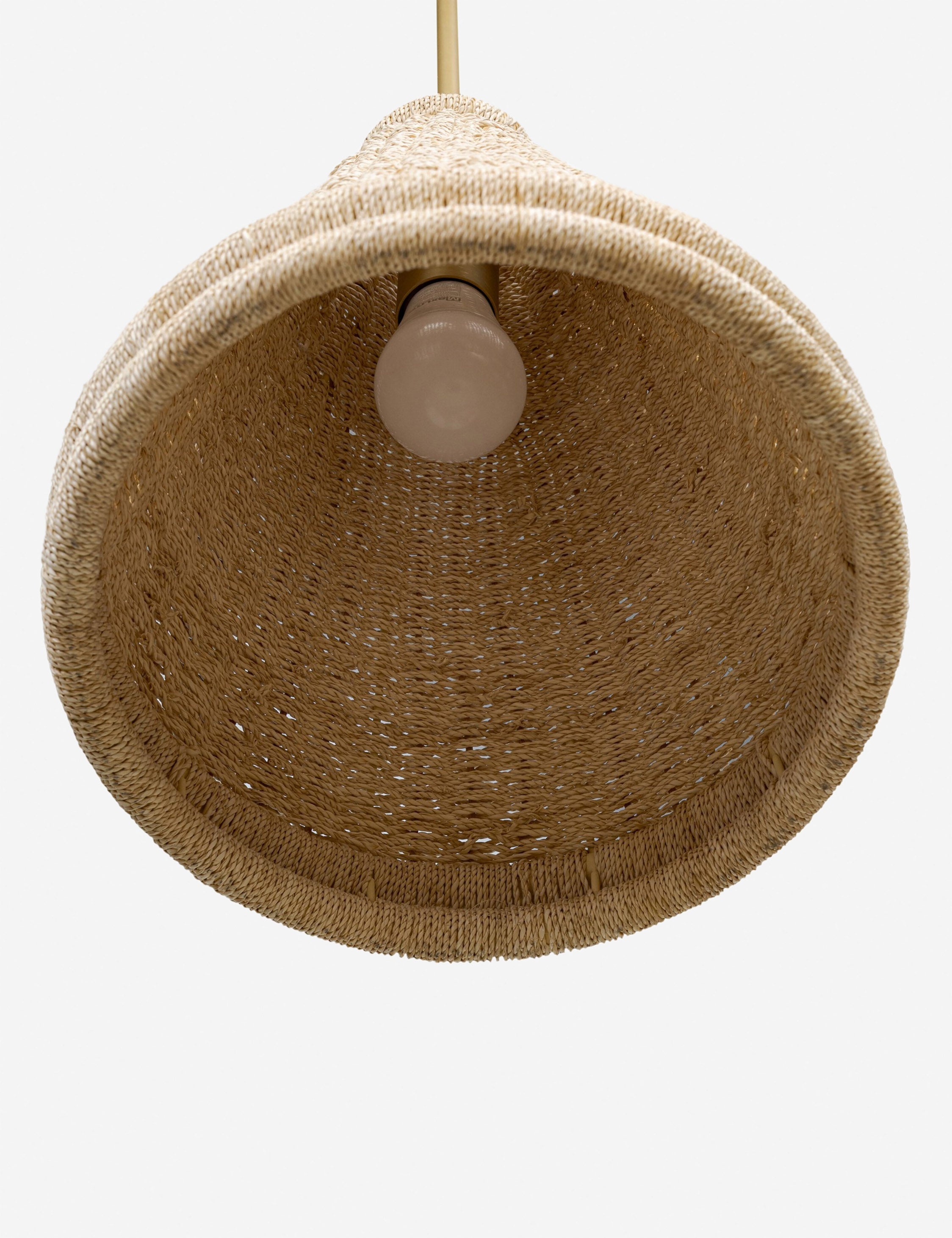 Suspension design Ofeig en palm feuille