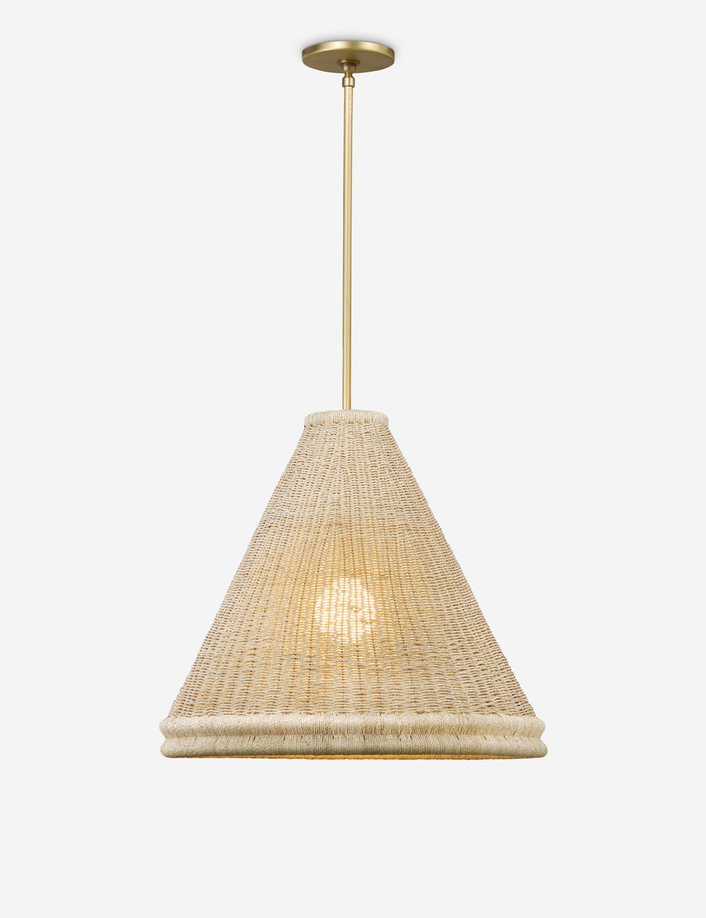 Suspension design Ofeig en palm feuille