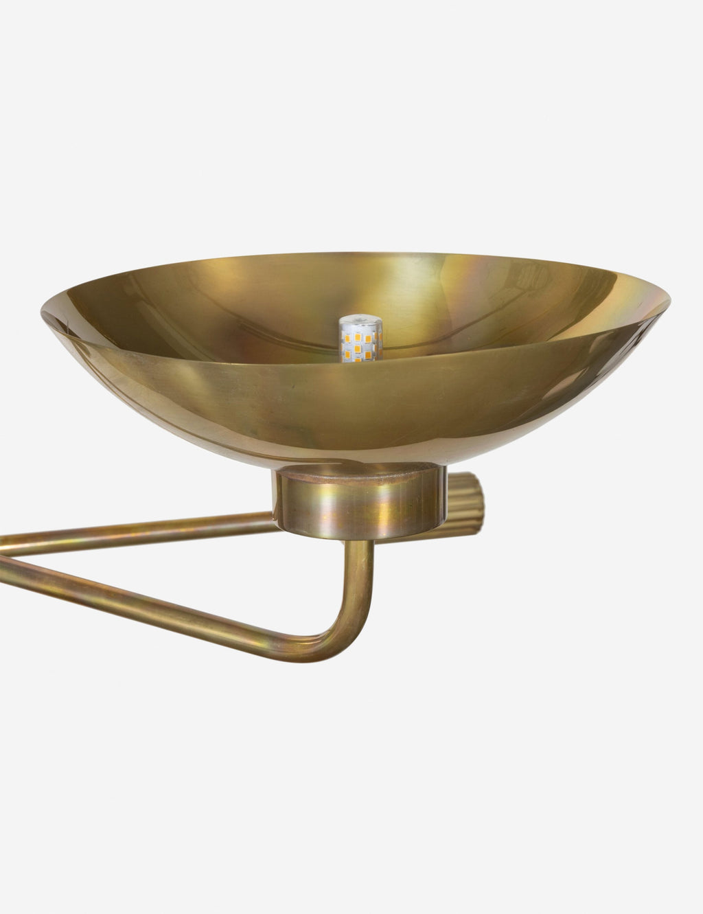 Lustre scandinave Loge en burnt laiton - Burnt laiton