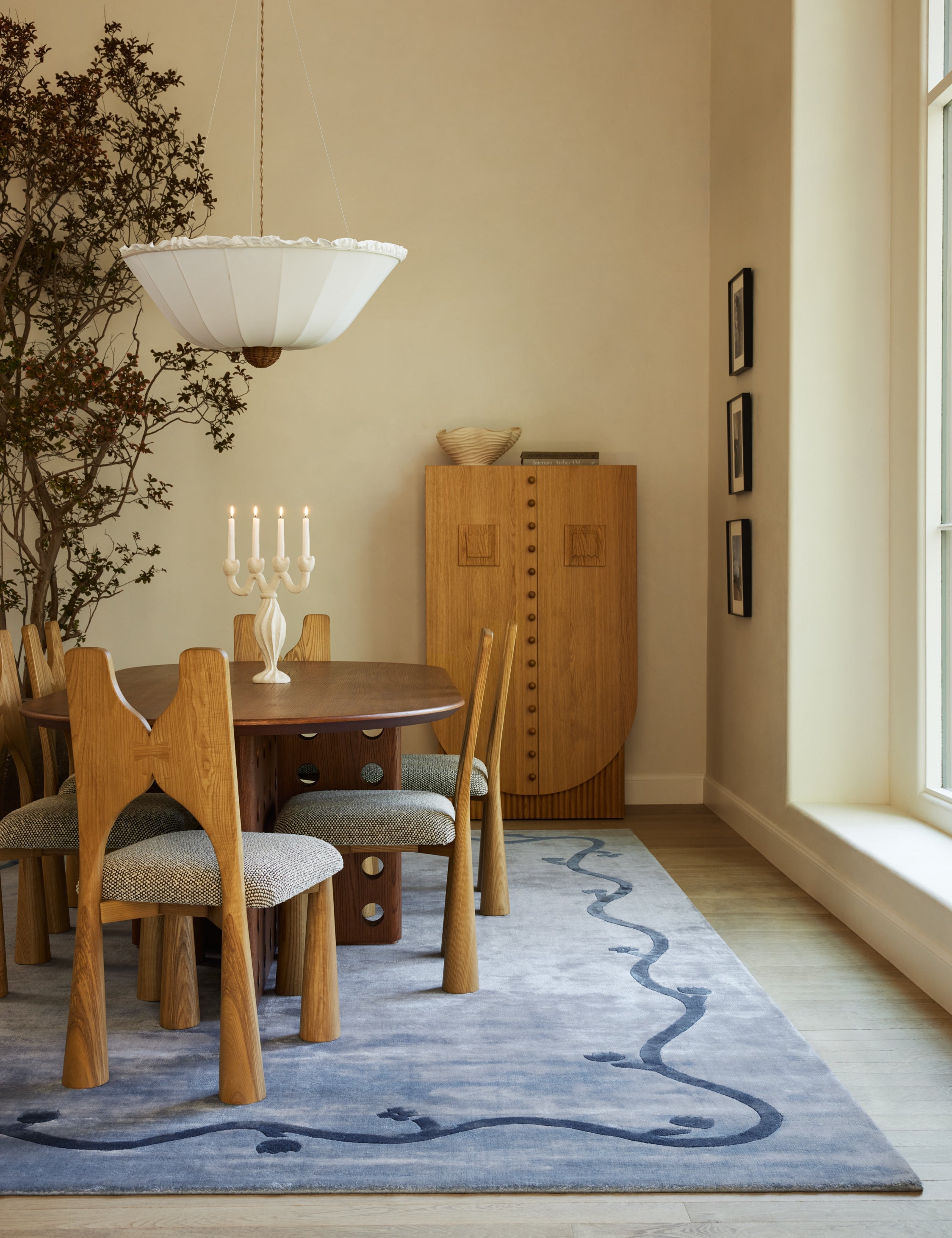 Suspension design Ernir en laiton ancien - Laiton ancien
