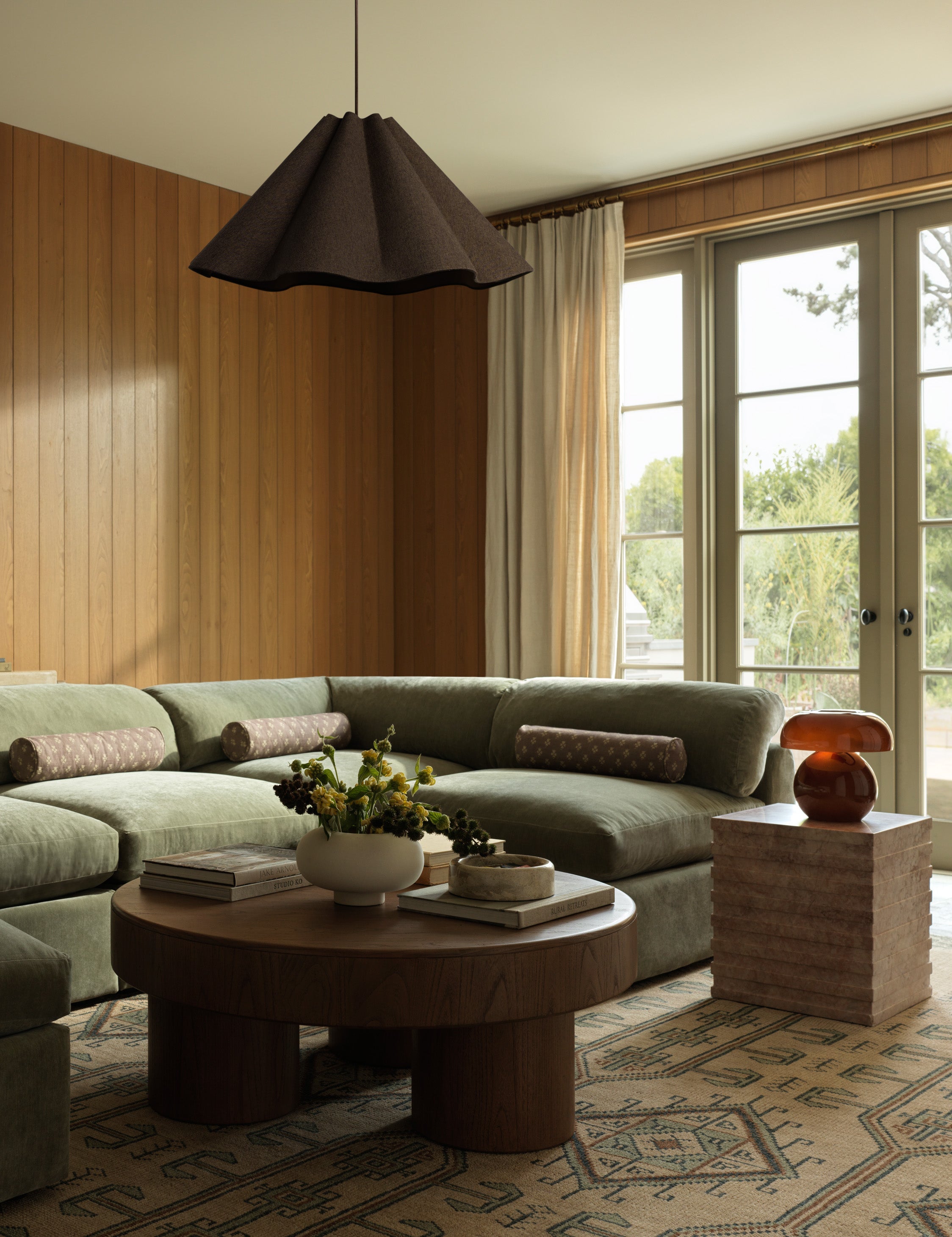 Suspension moderne Ethan en toffee - Toffee