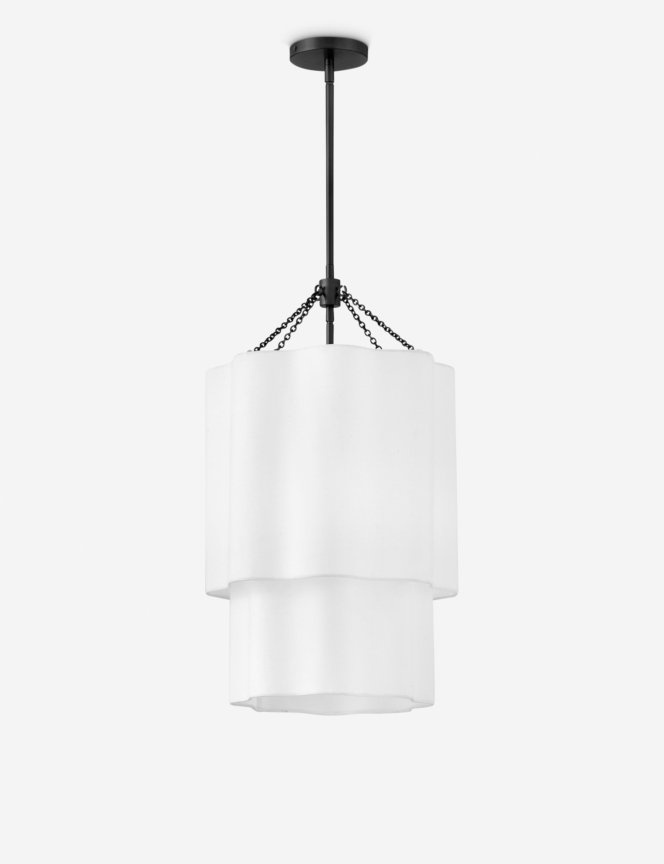 Suspension moderne Pearson en noir - Noir