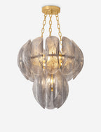 Lustre design Forseti en feuille d'or vintage - Feuille d'or vintage