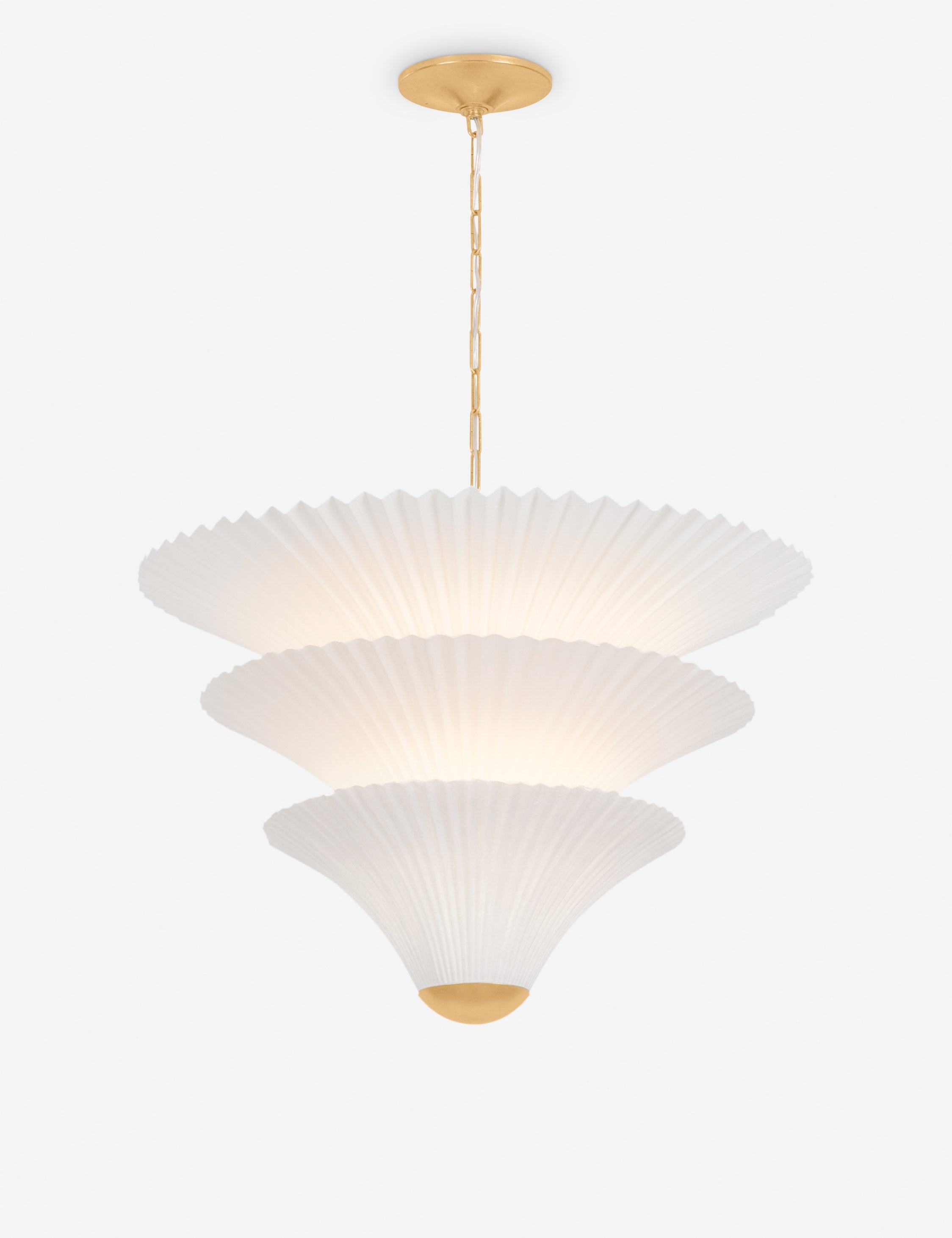 Lustre contemporain Natal en laiton - Laiton