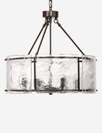 Lustre industriel Burke en bronze - Bronze