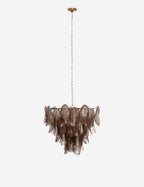 Lustre vintage Gus en quartz verre