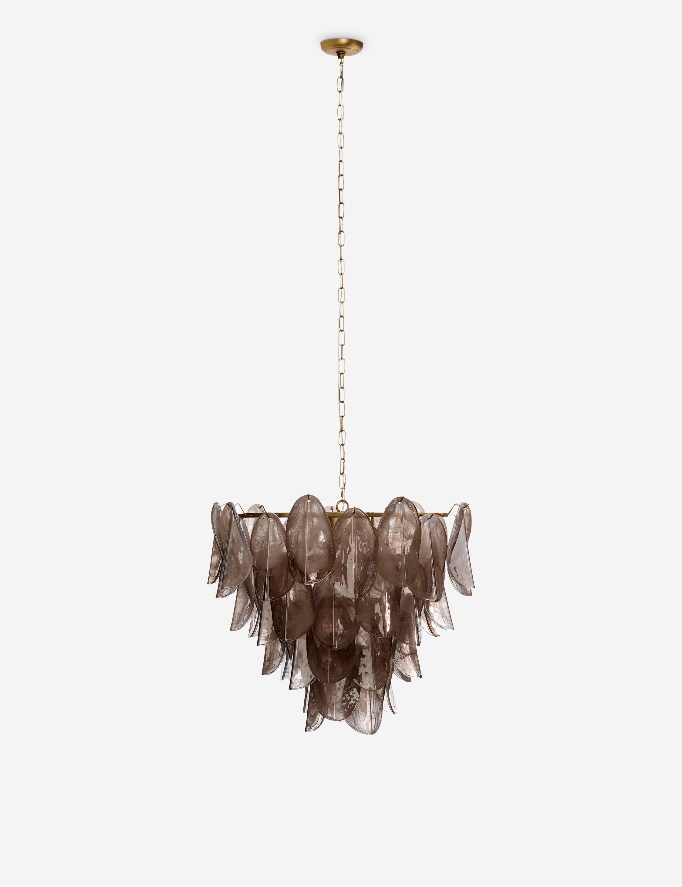 Lustre vintage Gus en quartz verre