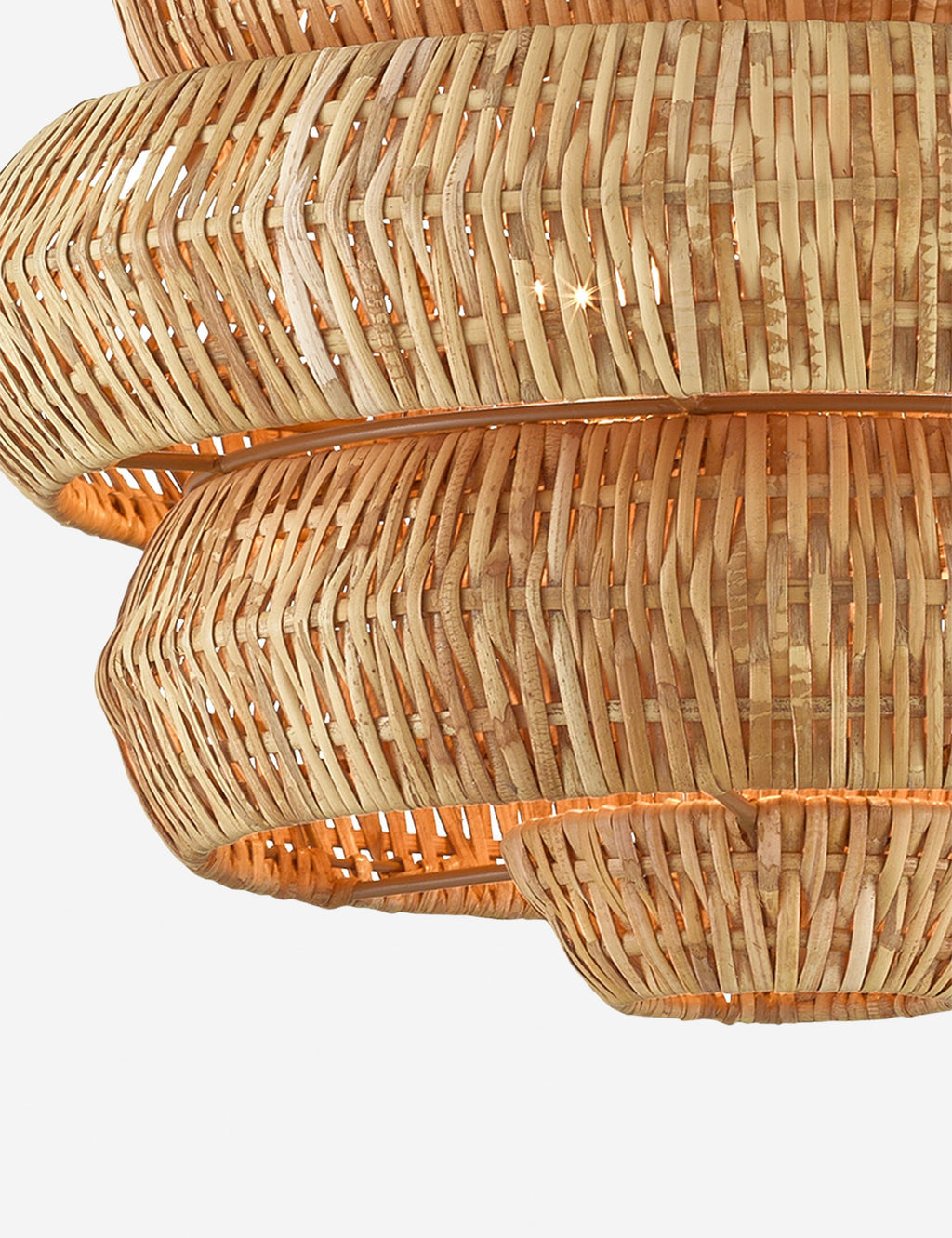 Lustre organique Leighton en naturel - Naturel