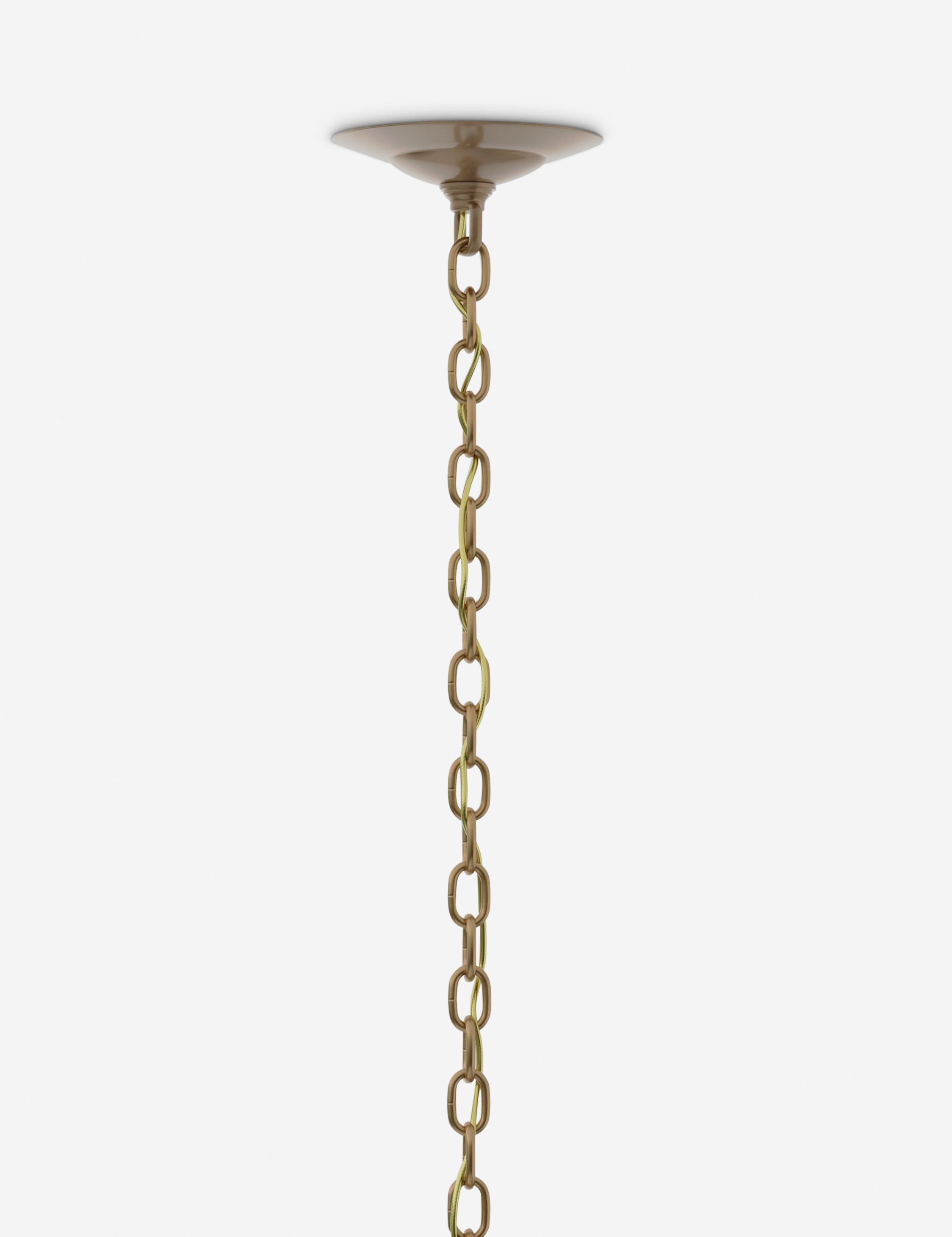 Suspension moderne Zeric en laiton ancien - Laiton ancien