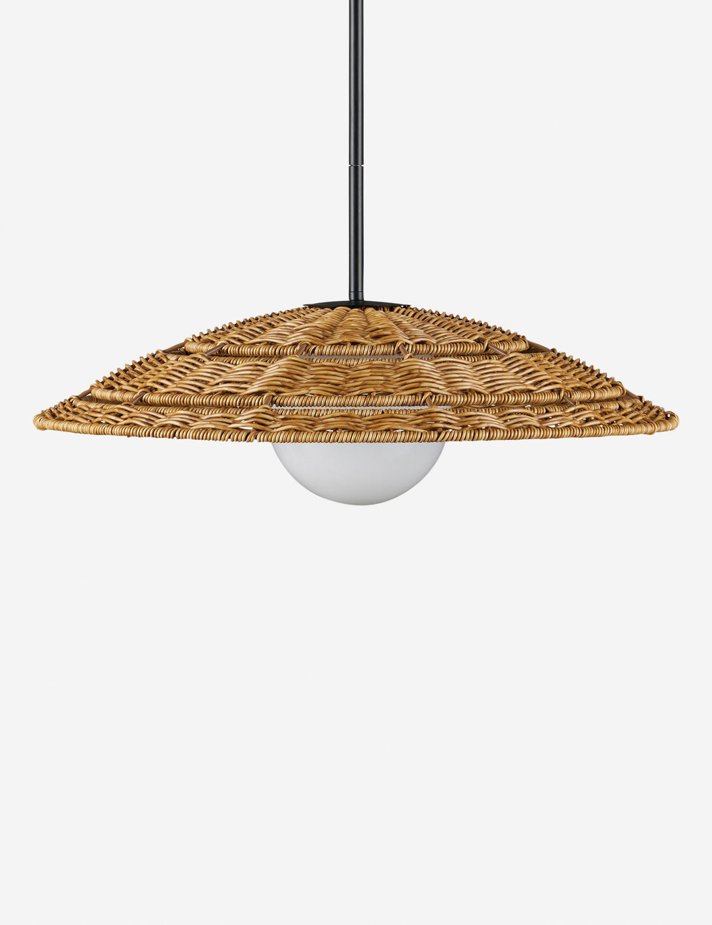 Suspension bord de mer Addi en all-weather osier