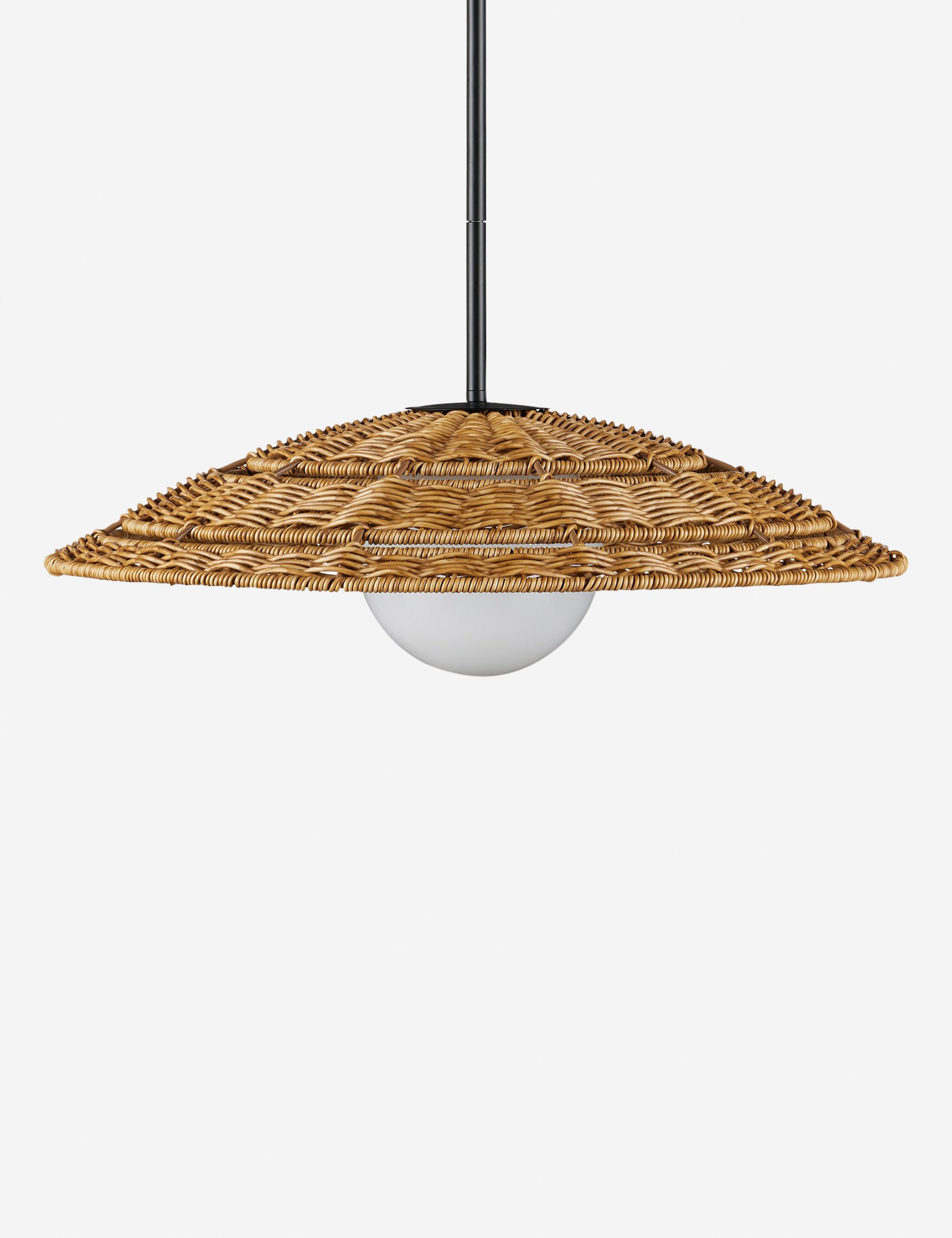 Suspension bord de mer Addi en all-weather osier