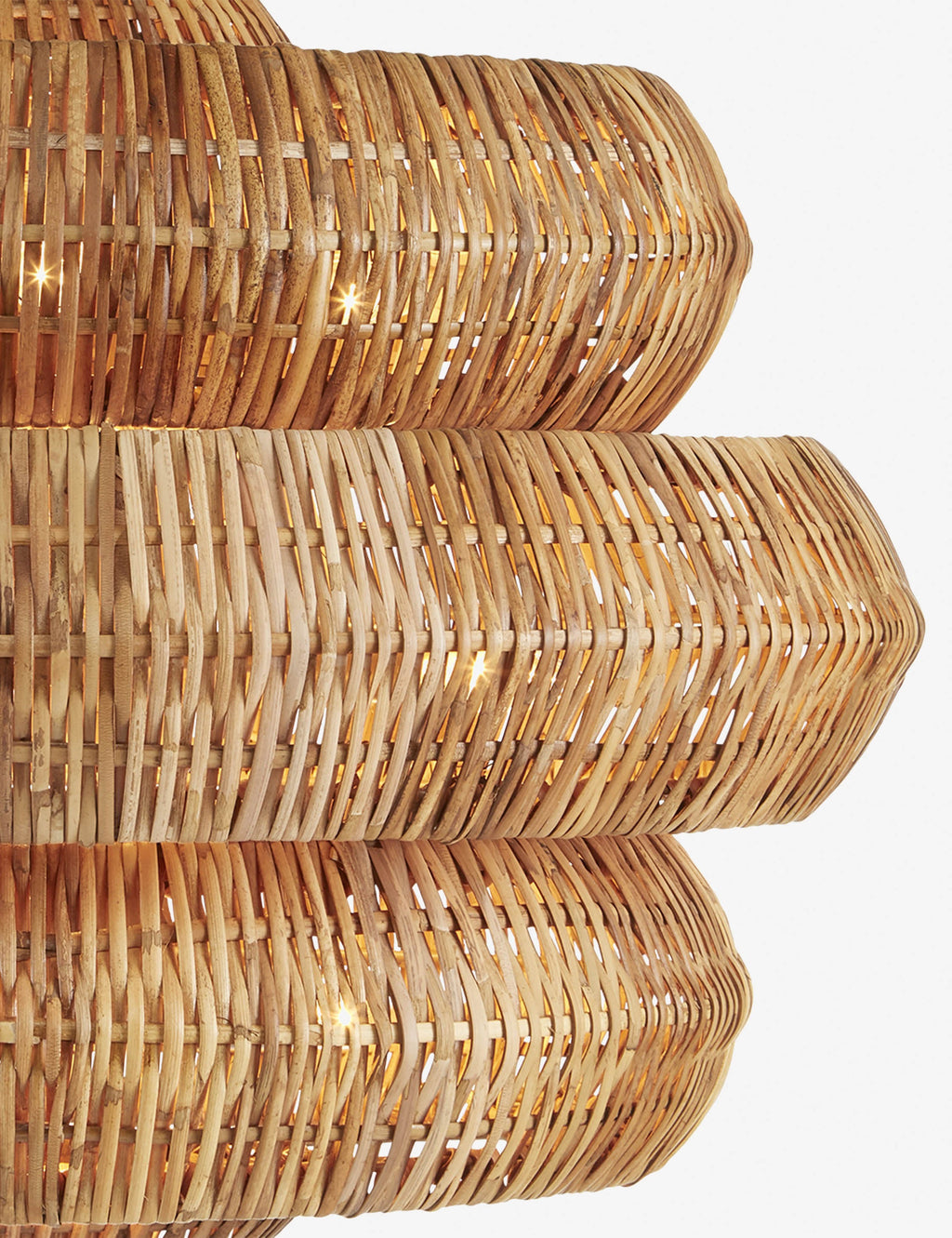 Lustre organique Leighton en naturel - Naturel