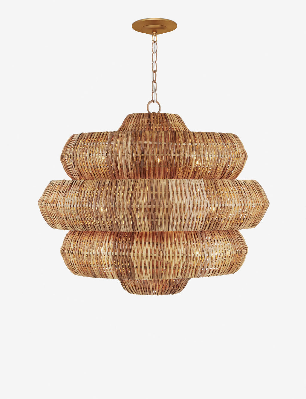 Lustre organique Leighton en naturel - Naturel