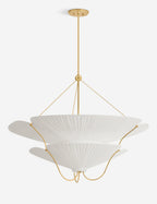 Lustre design Eirik en laiton vieilli - Laiton vieilli