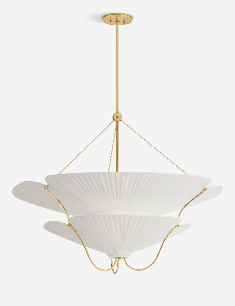 Lustre design Eirik en laiton vieilli - Laiton vieilli