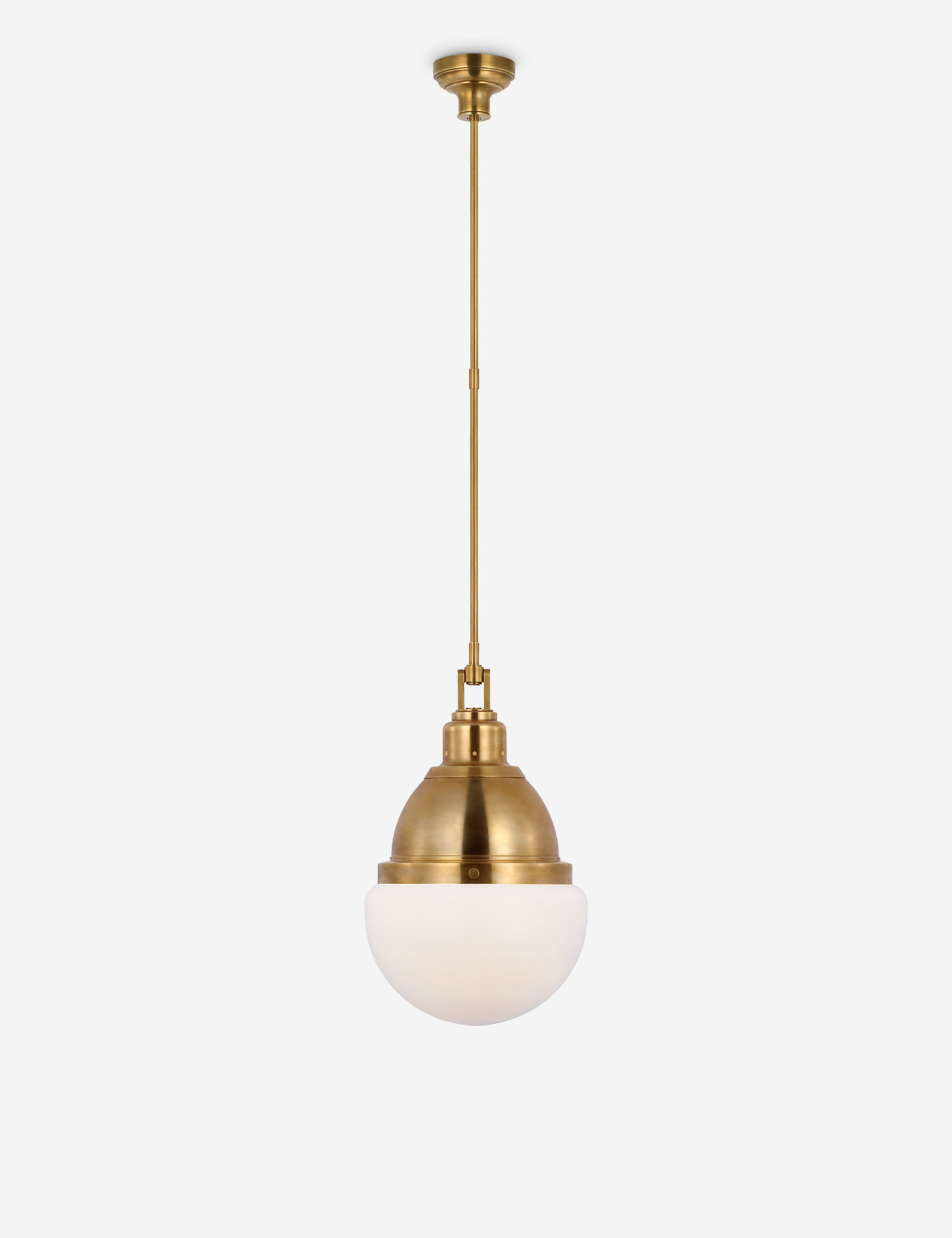Suspension vintage Eagle en laiton ancien - Laiton ancien
