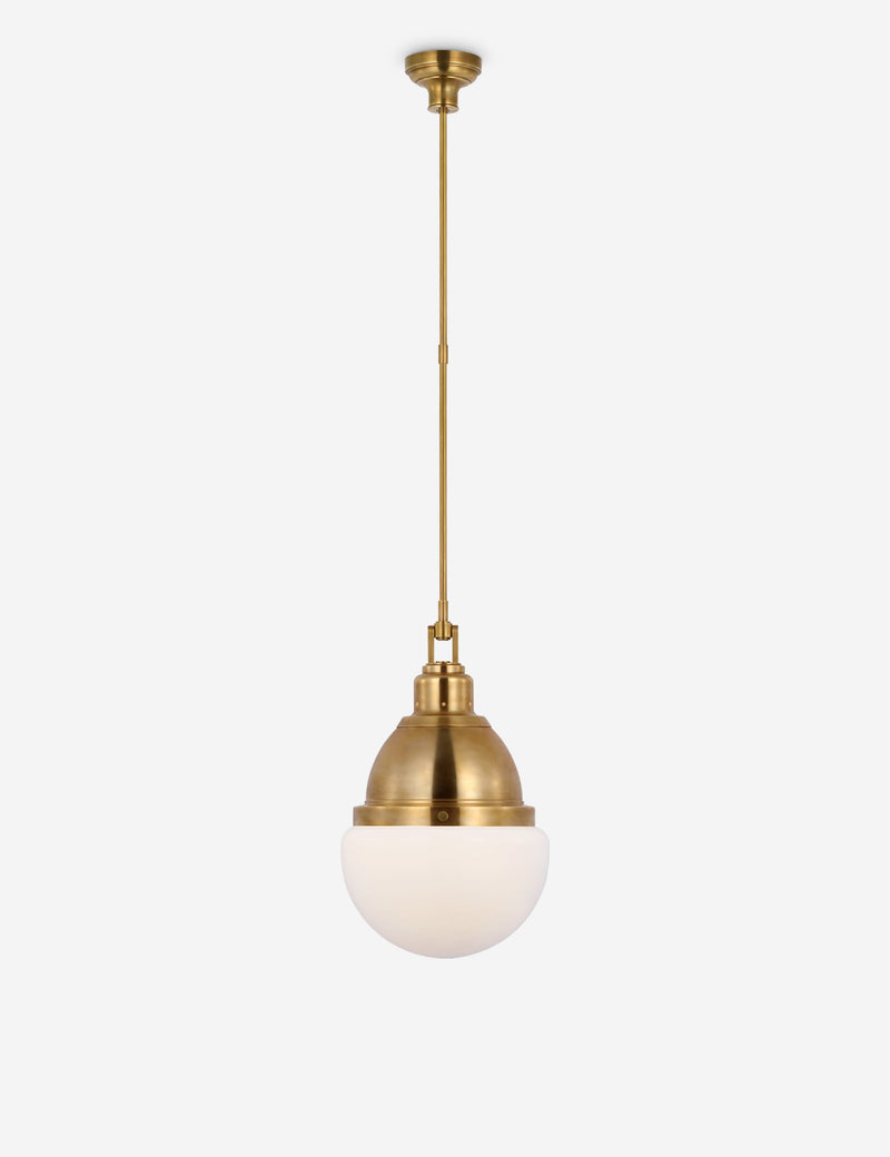 Suspension vintage Eagle en laiton ancien - Laiton ancien