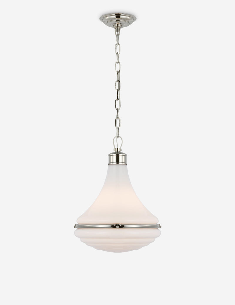 Suspension classique Aiken en nickel poli - Nickel poli