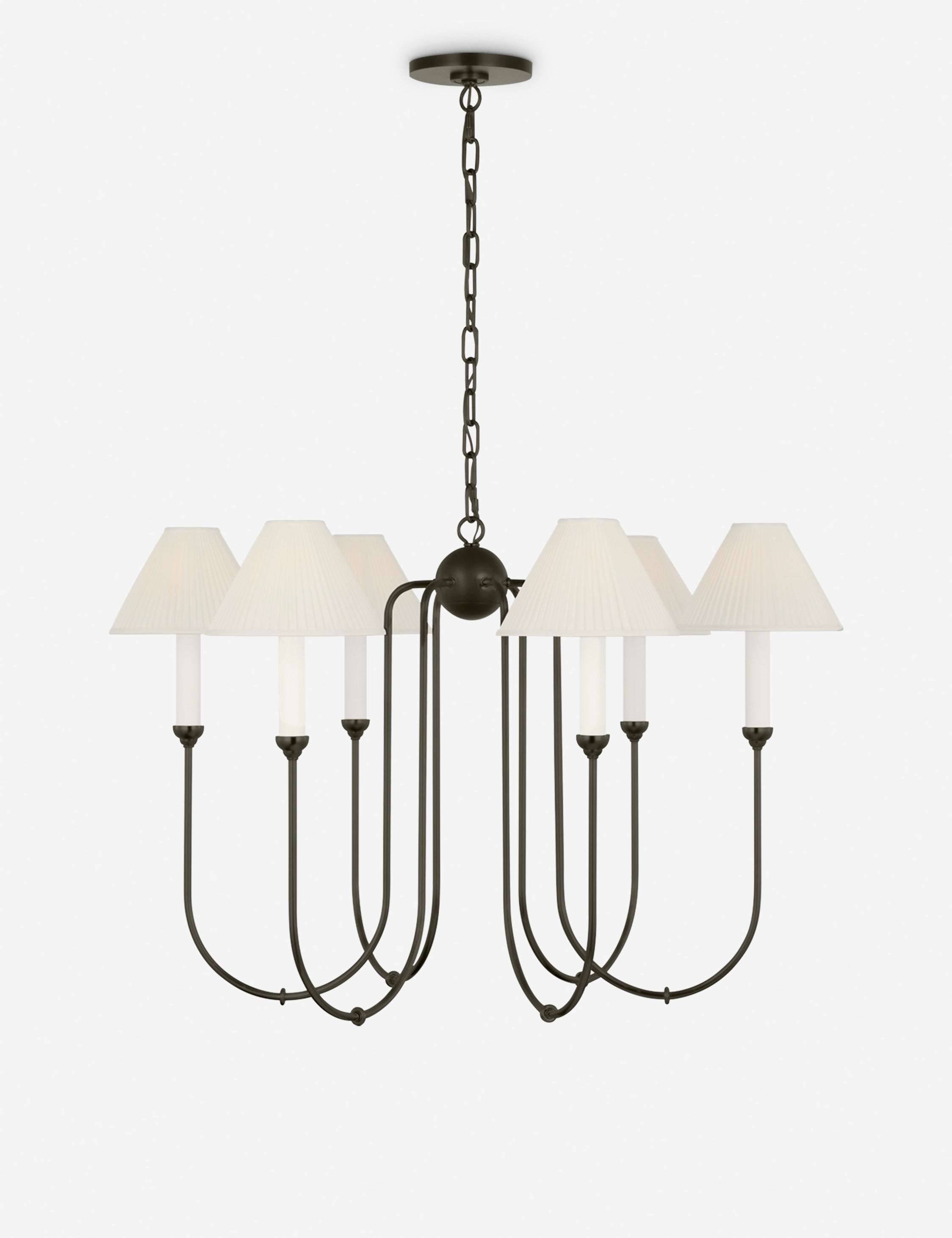 Lustre moderne Bor en fer - Fer