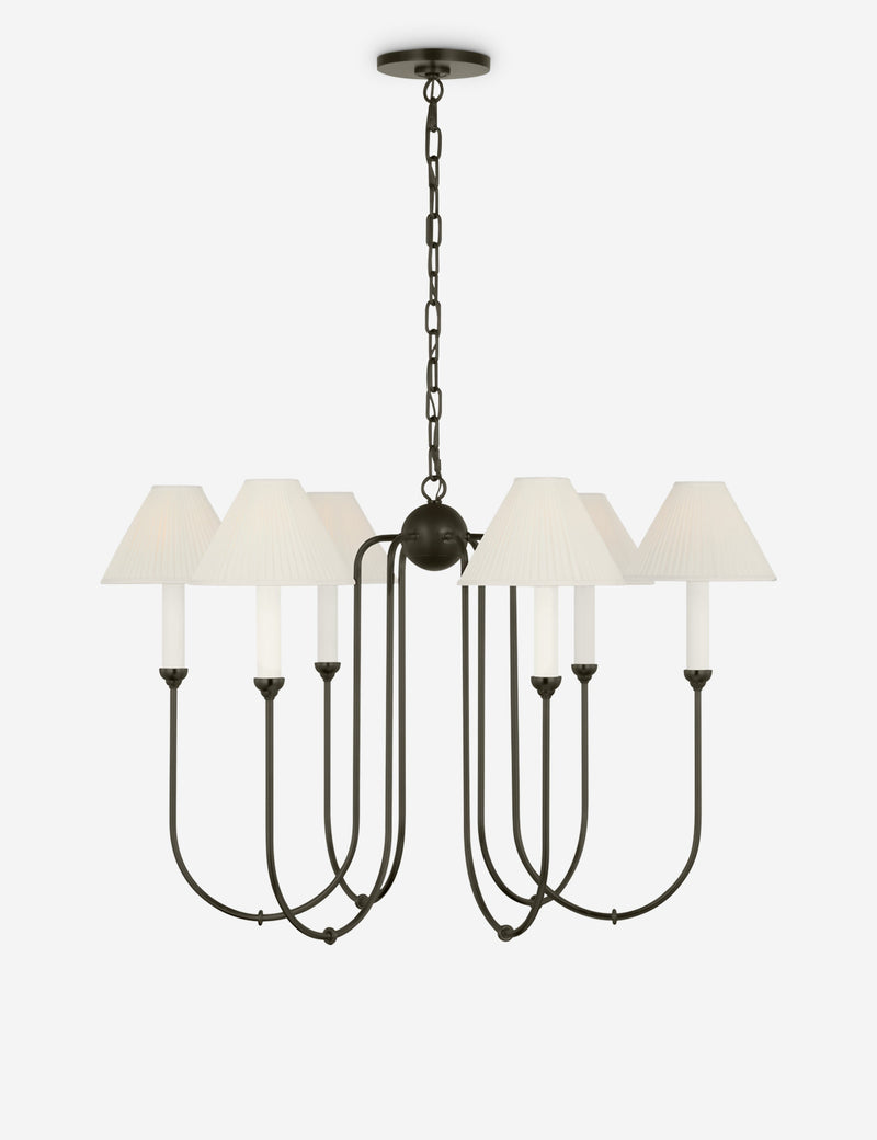 Lustre moderne Bor en fer - Fer
