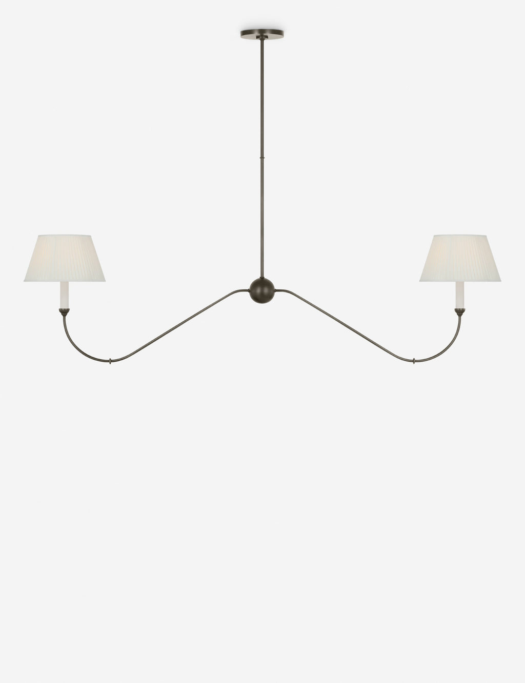 Lustre moderne Bor en fer - Fer