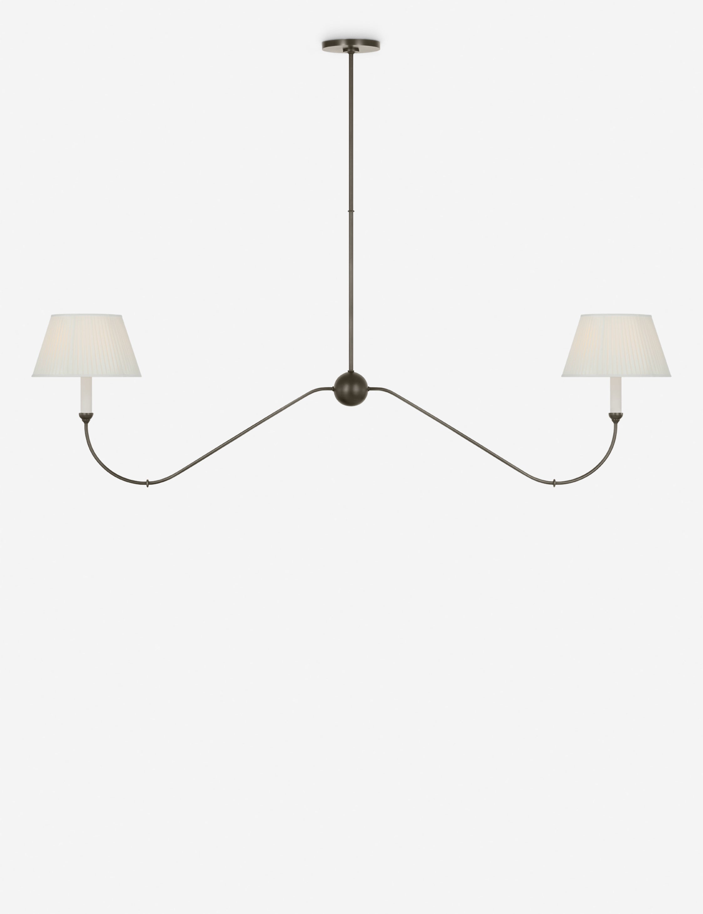 Lustre moderne Bor en fer - Fer