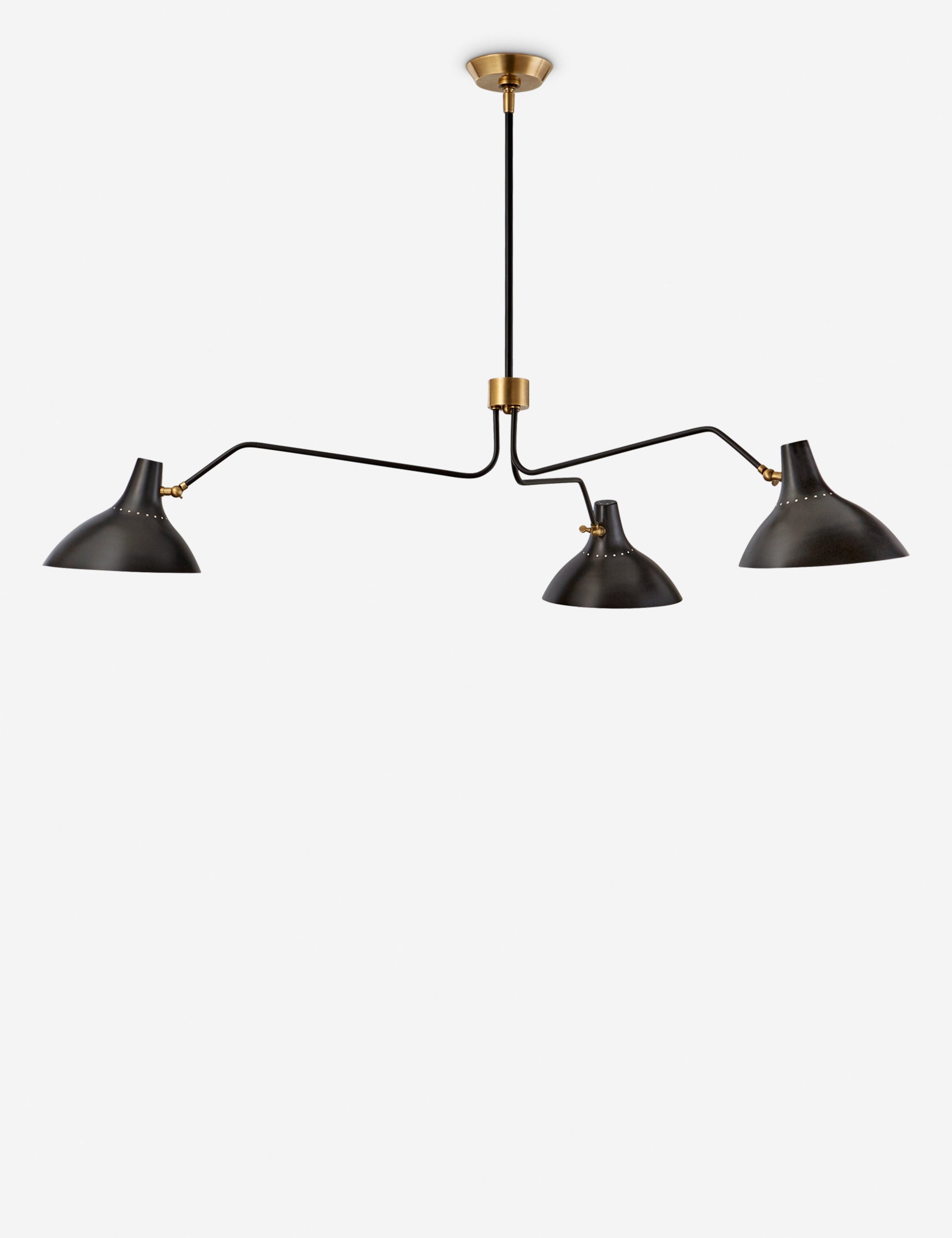 Lustre moderne Riley en noir - Noir