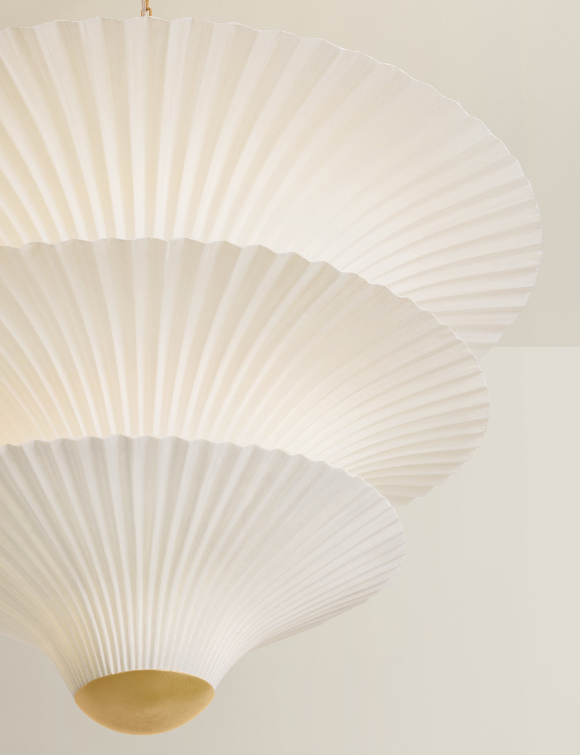 Lustre contemporain Natal en laiton - Laiton