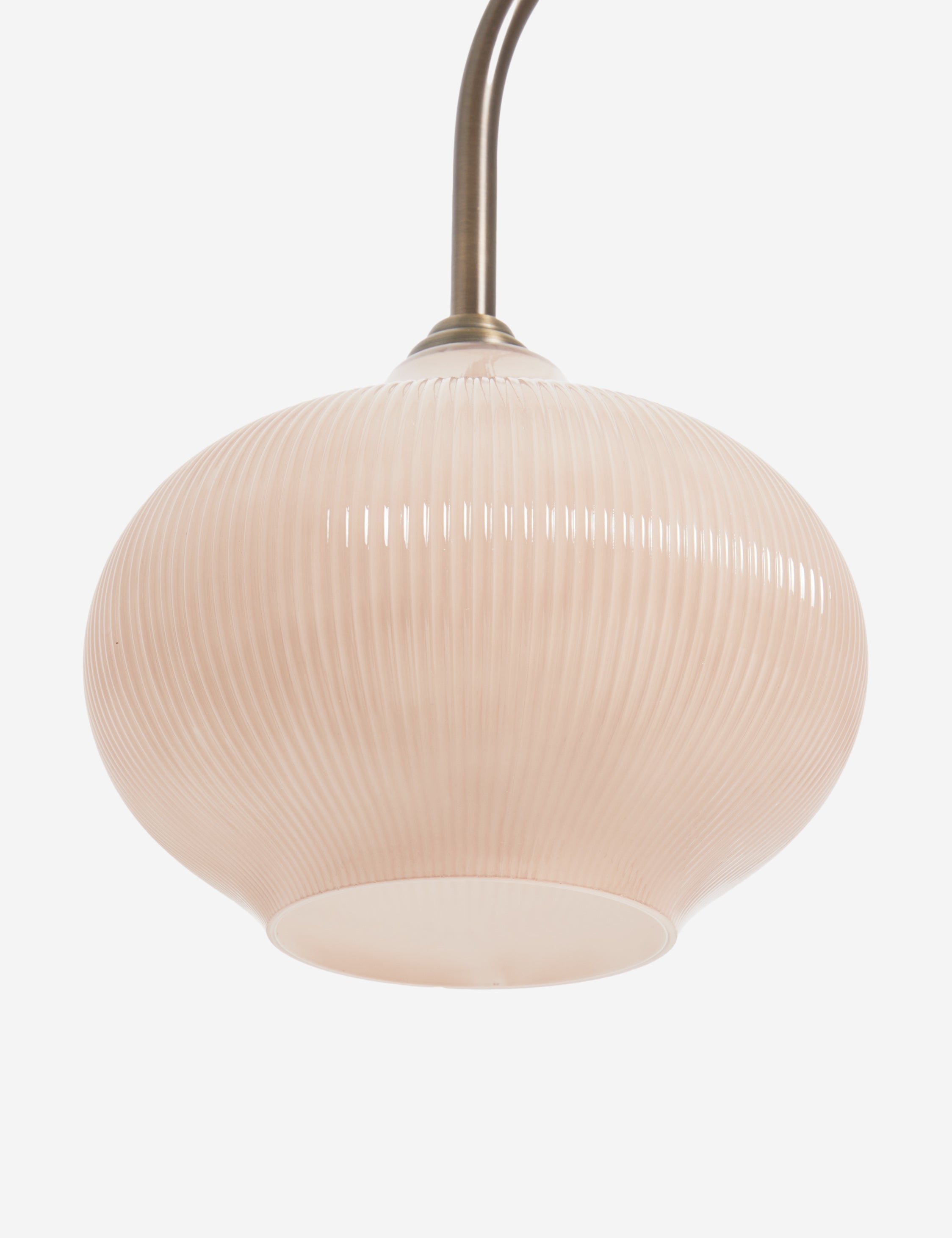 Lustre moderne Finnur en antiqure laiton - Antiqure laiton