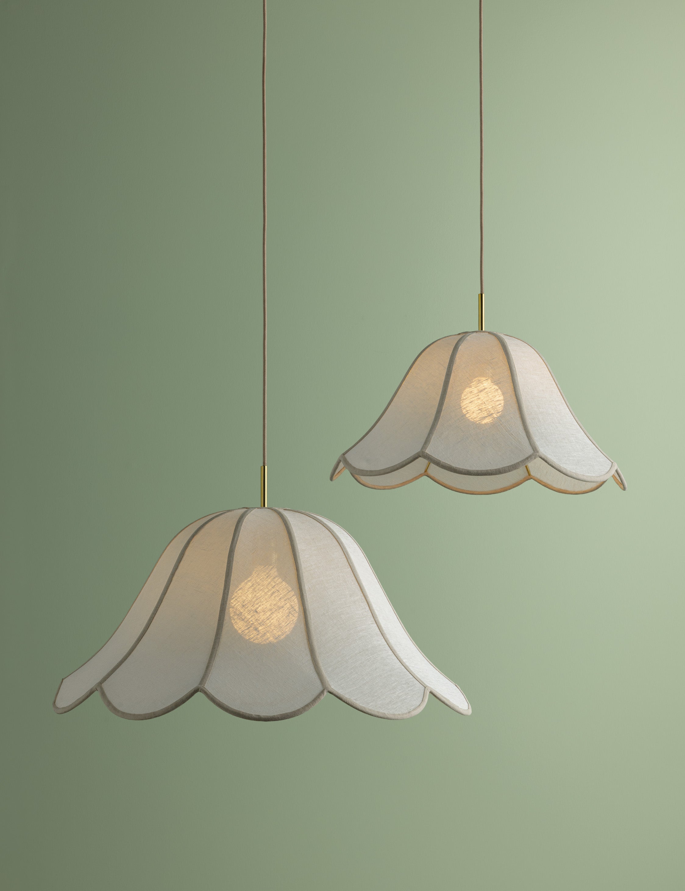 Suspension design Cedric en laiton vieilli - Laiton vieilli