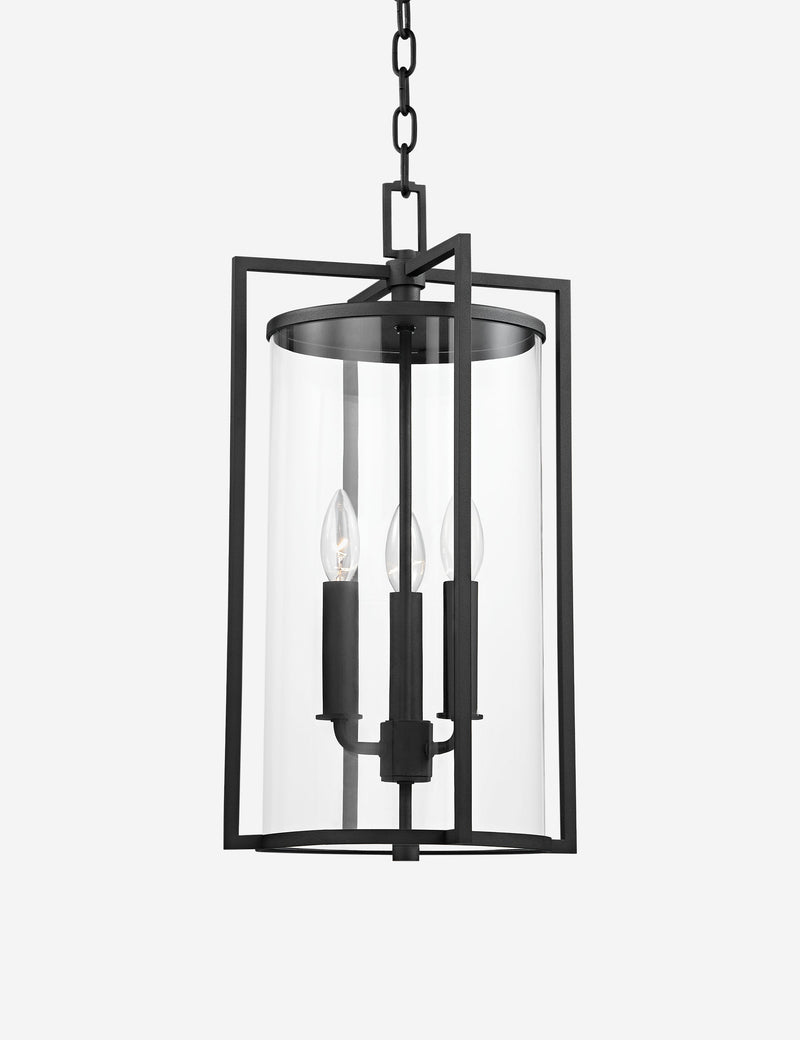 Suspension contemporain Tallak en texturé noir - Texturé noir