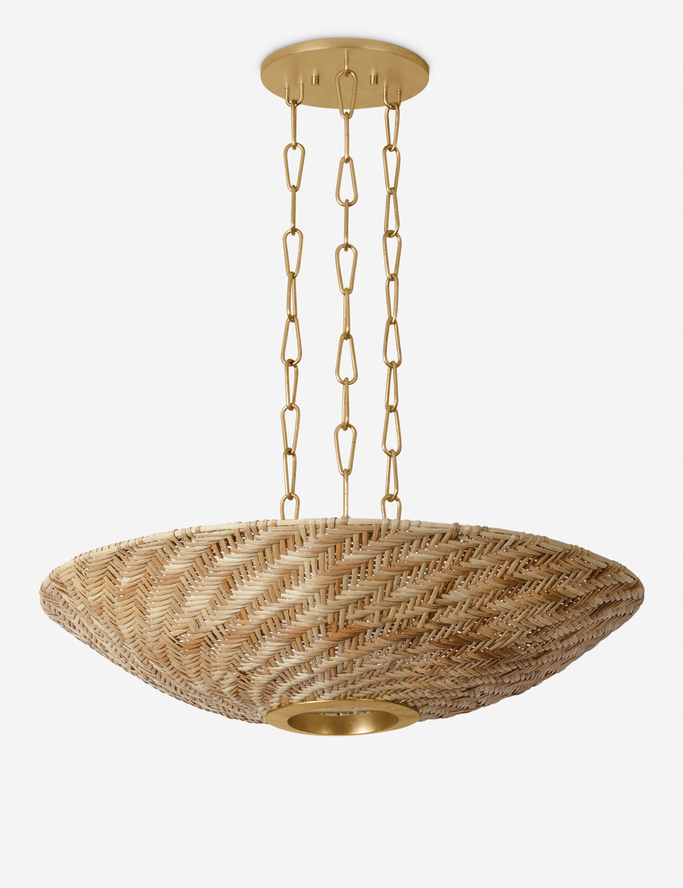 Suspension vintage Soten en feuille d'or vintage - Feuille d'or vintage